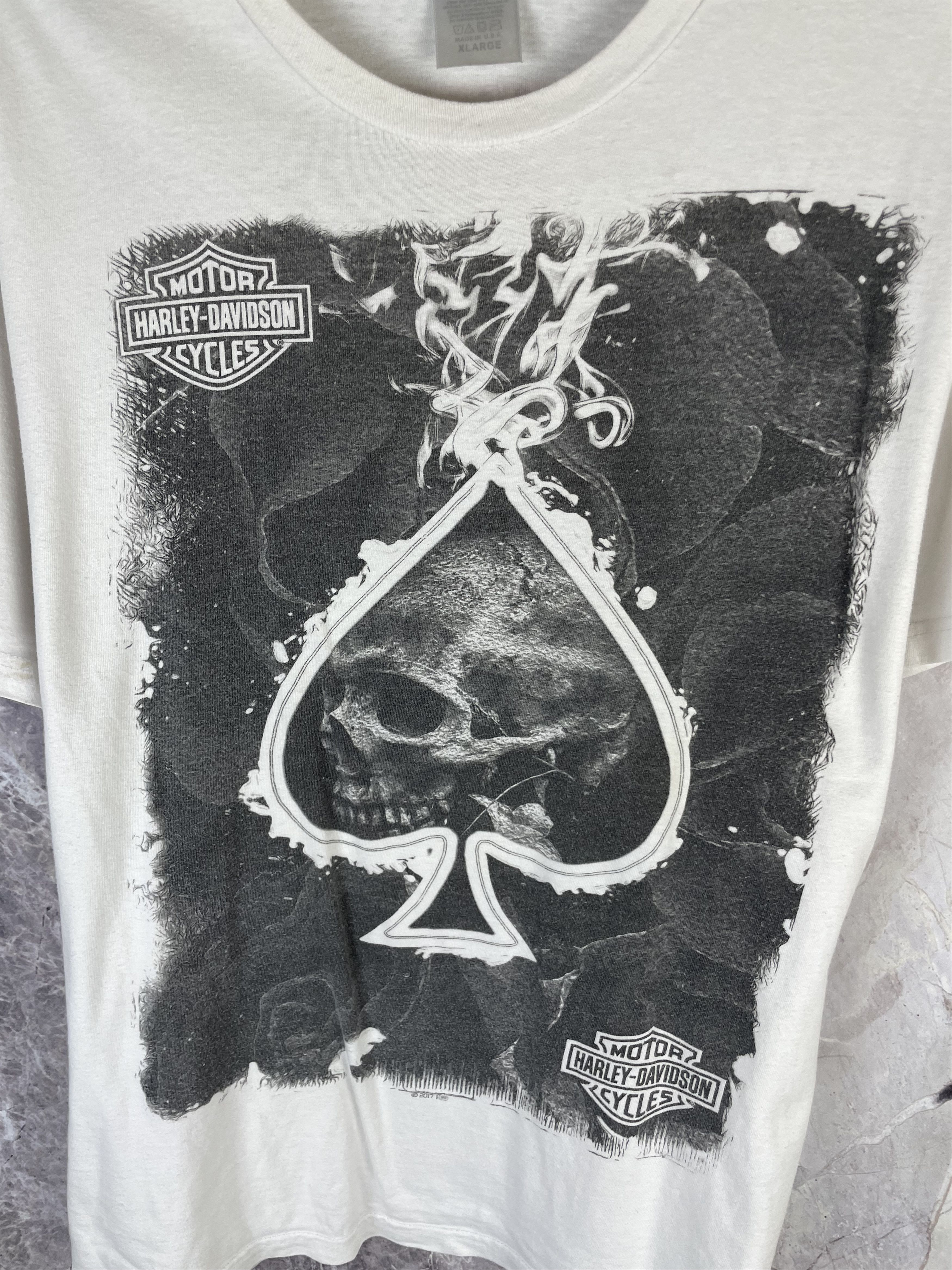 Harley Davidson Vintage Harley Davidson T-Shirt Size US XL / EU 56 / 4 - 3 Thumbnail