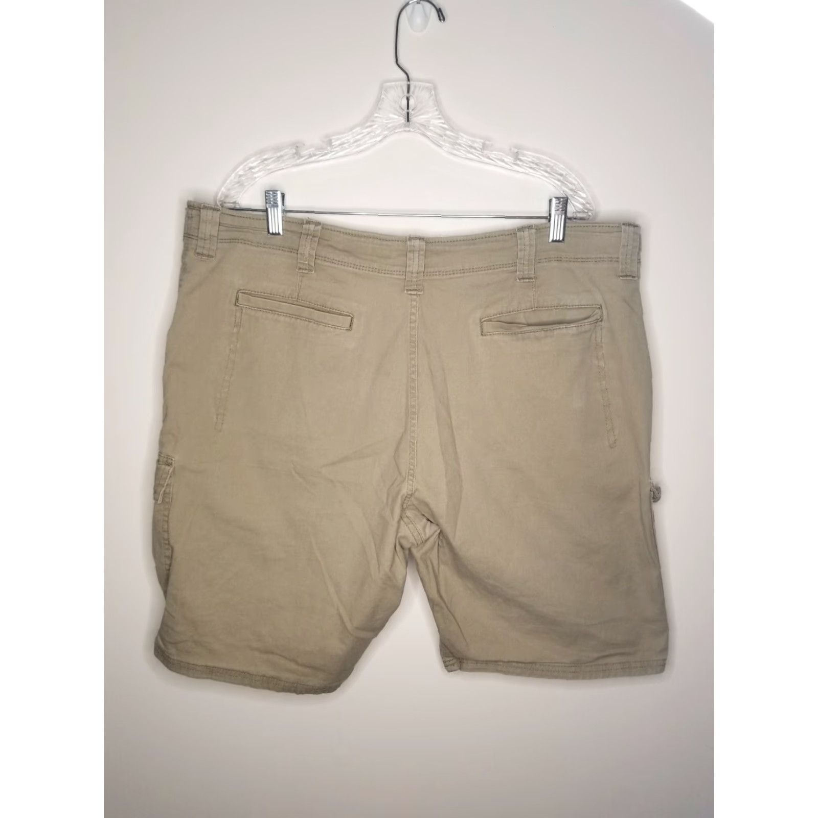Wrangler Wrangler Cargo Shorts Men Size 40 Brown Relaxed Fit Cargo Short Brown 40 Mens Size US 40 / EU 56 - 5 Thumbnail