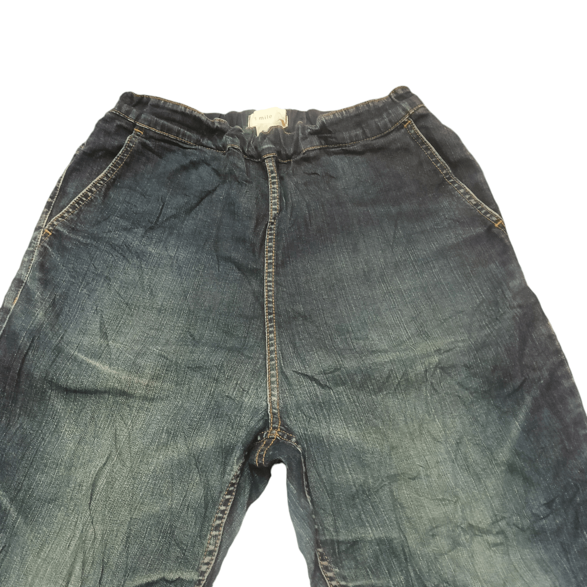 Issey Miyake × Japanese Brand × Vintage 1 mile plantation issey miyake design stretch denim pants Size US 27 - 5 Thumbnail