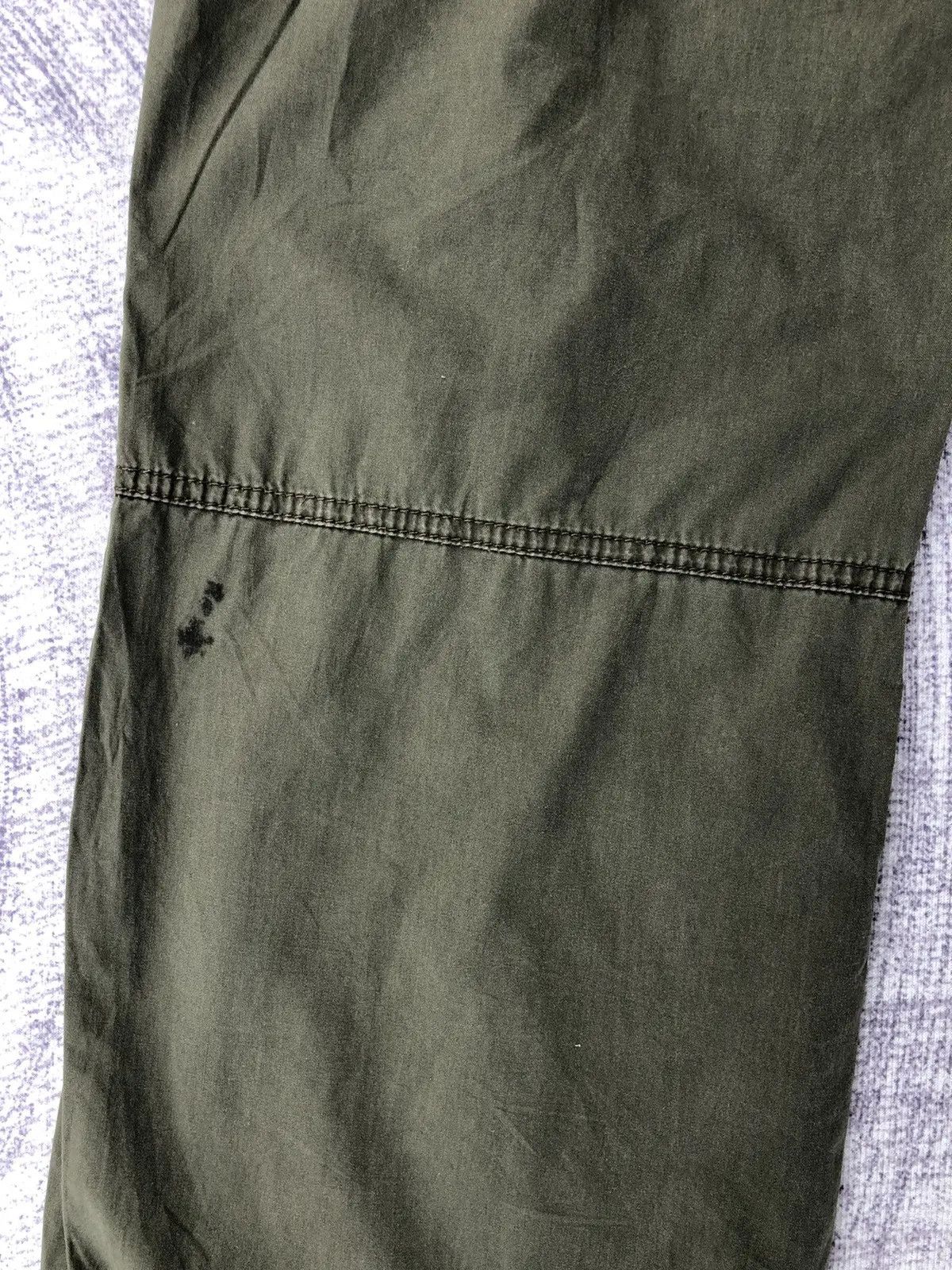 Japanese Brand Columbia Green Cargo Multi-Pocket Tectical Pants Size US 33 - 19 Thumbnail