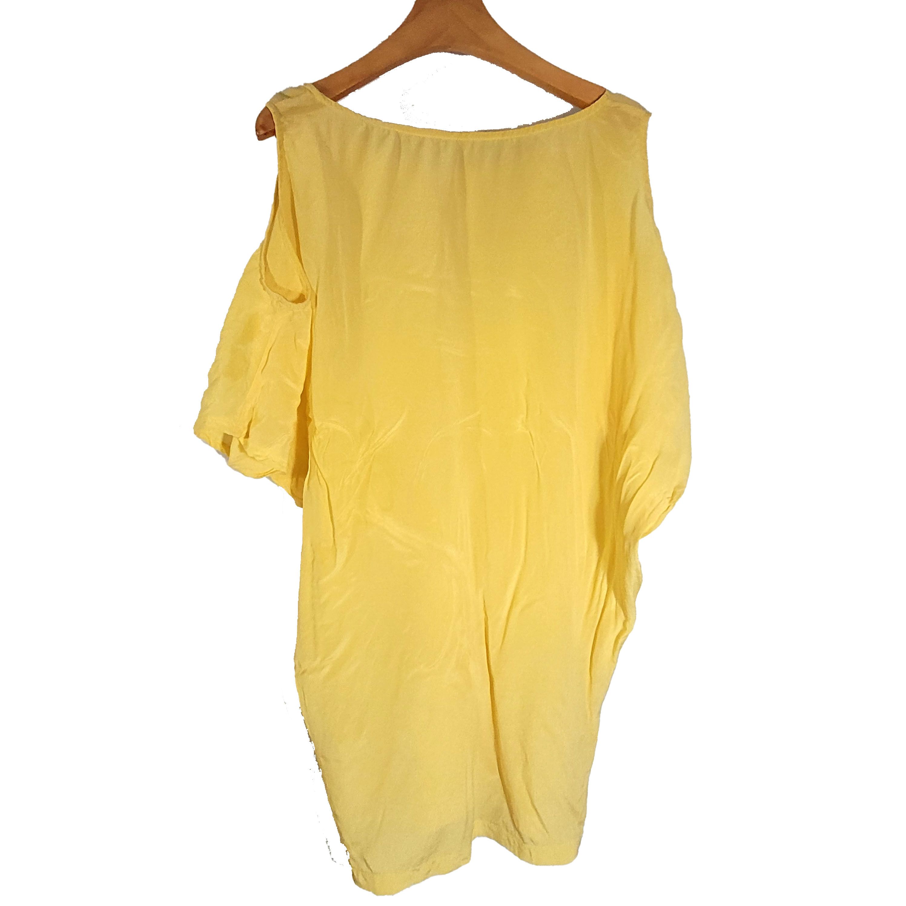 Other Women's 100% Silk Short Sleeve Top T-Shirt SBK120 Size L / US 10 / IT 46 - 2 Thumbnail