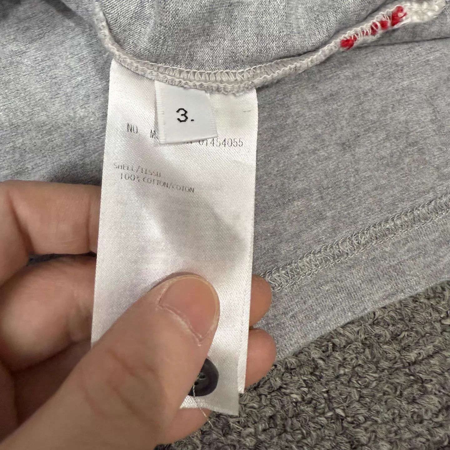 Thom Browne Thom Browne Gray Pocket Striped SS Size 3 99 New Size L / US 10 / IT 46 - 4 Thumbnail