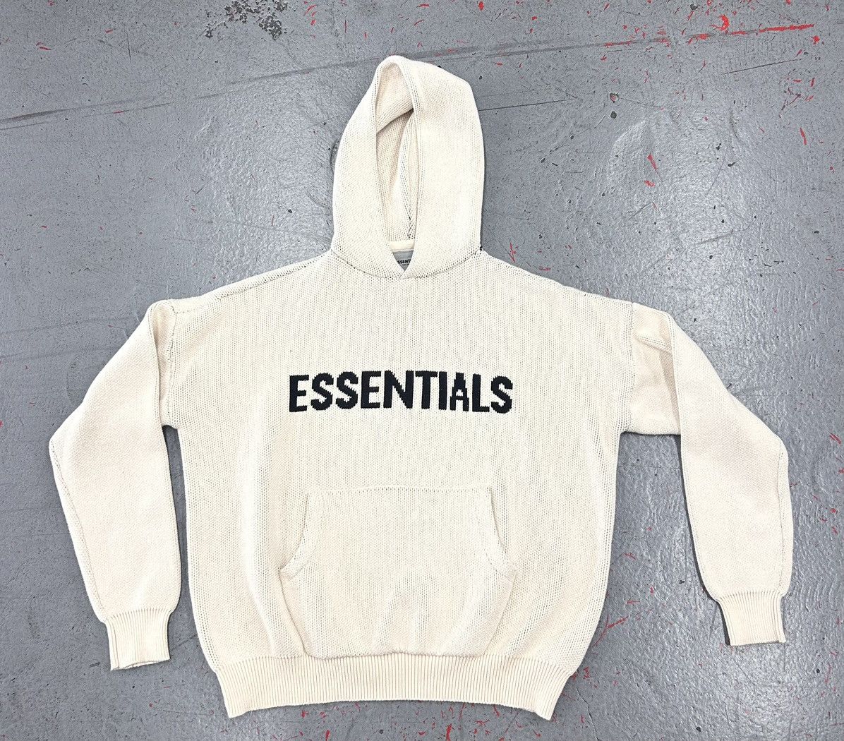 Essentials × Fear of God Fear of God Essentials Knit Pullover Hoodie Size Small Size US S / EU 44-46 / 1 - 1 Thumbnail