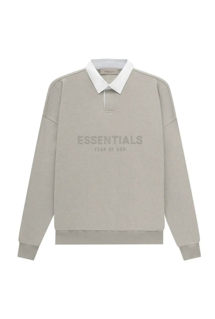 Fear of God Waffle Henley Rugby Seal color Size US XS / EU 42 / 0 - 3 Thumbnail