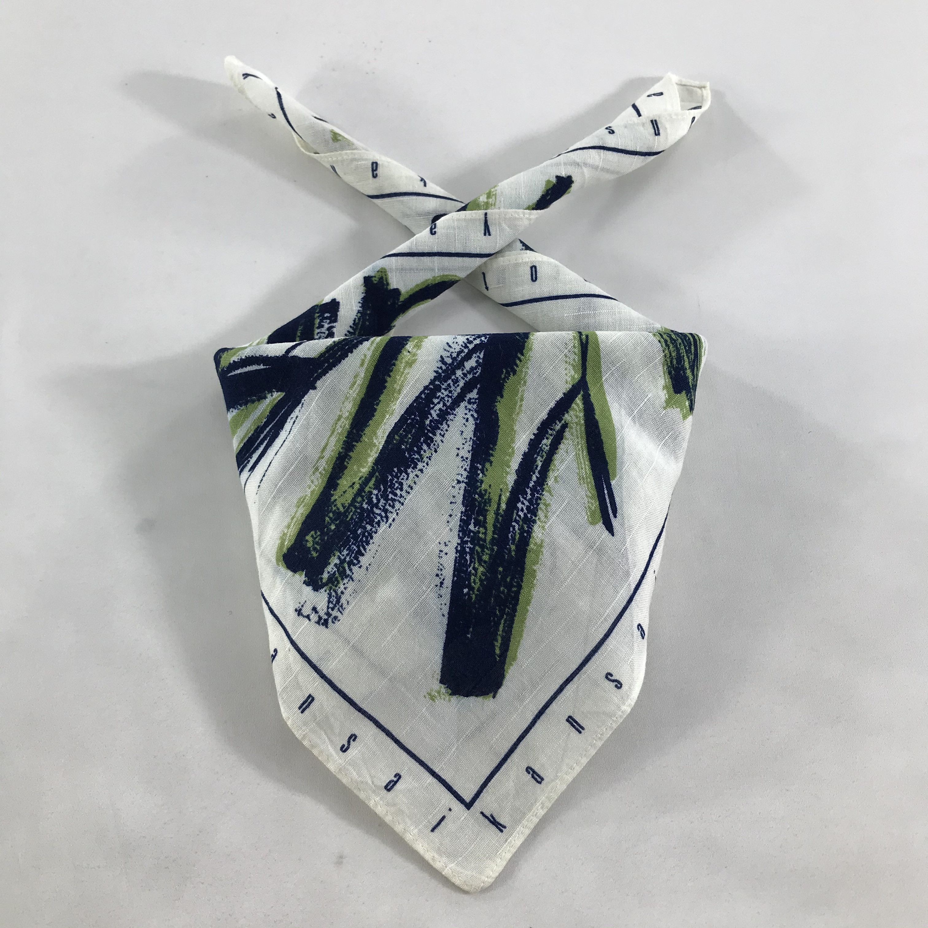 Kansai Yamamoto × Vintage Kansai Yamamoto Bandana / Handkerchief / Neckerchief - S1726 Size ONE SIZE - 3 Thumbnail