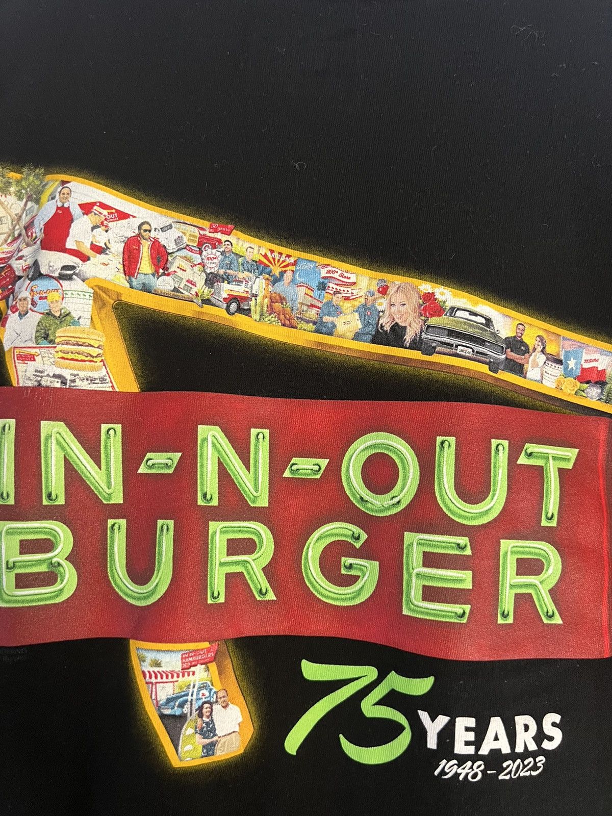 Other IN-N-OUT 75 year tee Size US L / EU 52-54 / 3 - 3 Thumbnail
