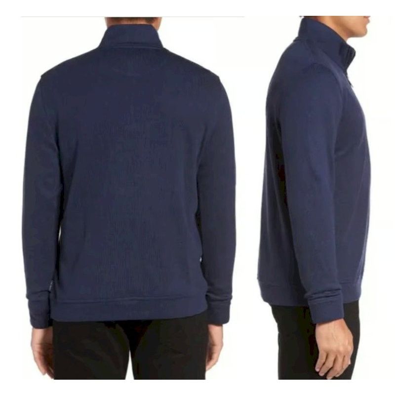 Ted Baker Ted Baker London Valerio Sweater 1/4 Zip Pullover Sz 6 L/XL Size US L / EU 52-54 / 3 - 2 Thumbnail