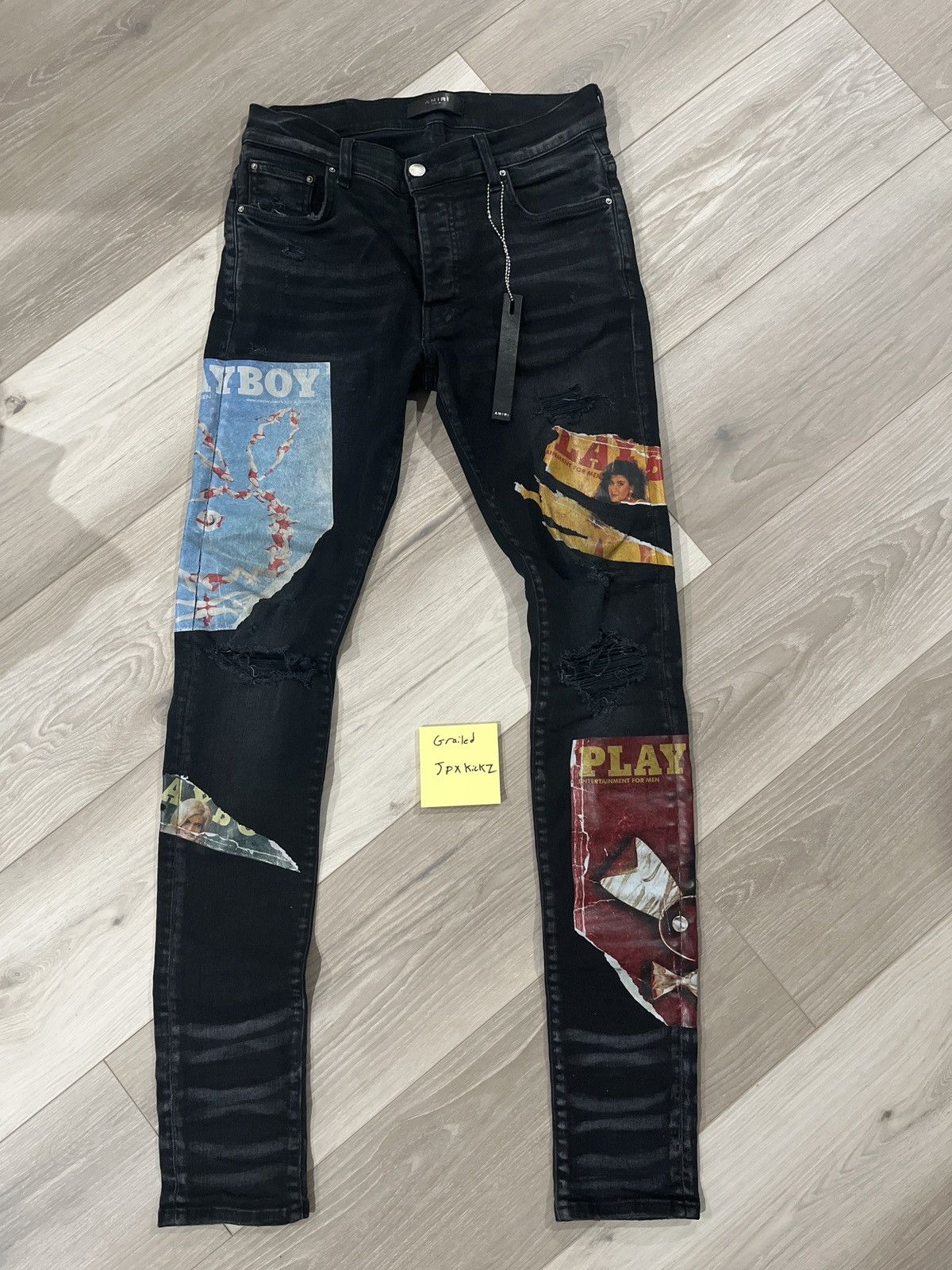 Amiri Playboy Jeans | Grailed