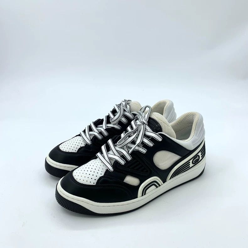 Gucci Size 36 Black lace-up casual shoes and board shoes s