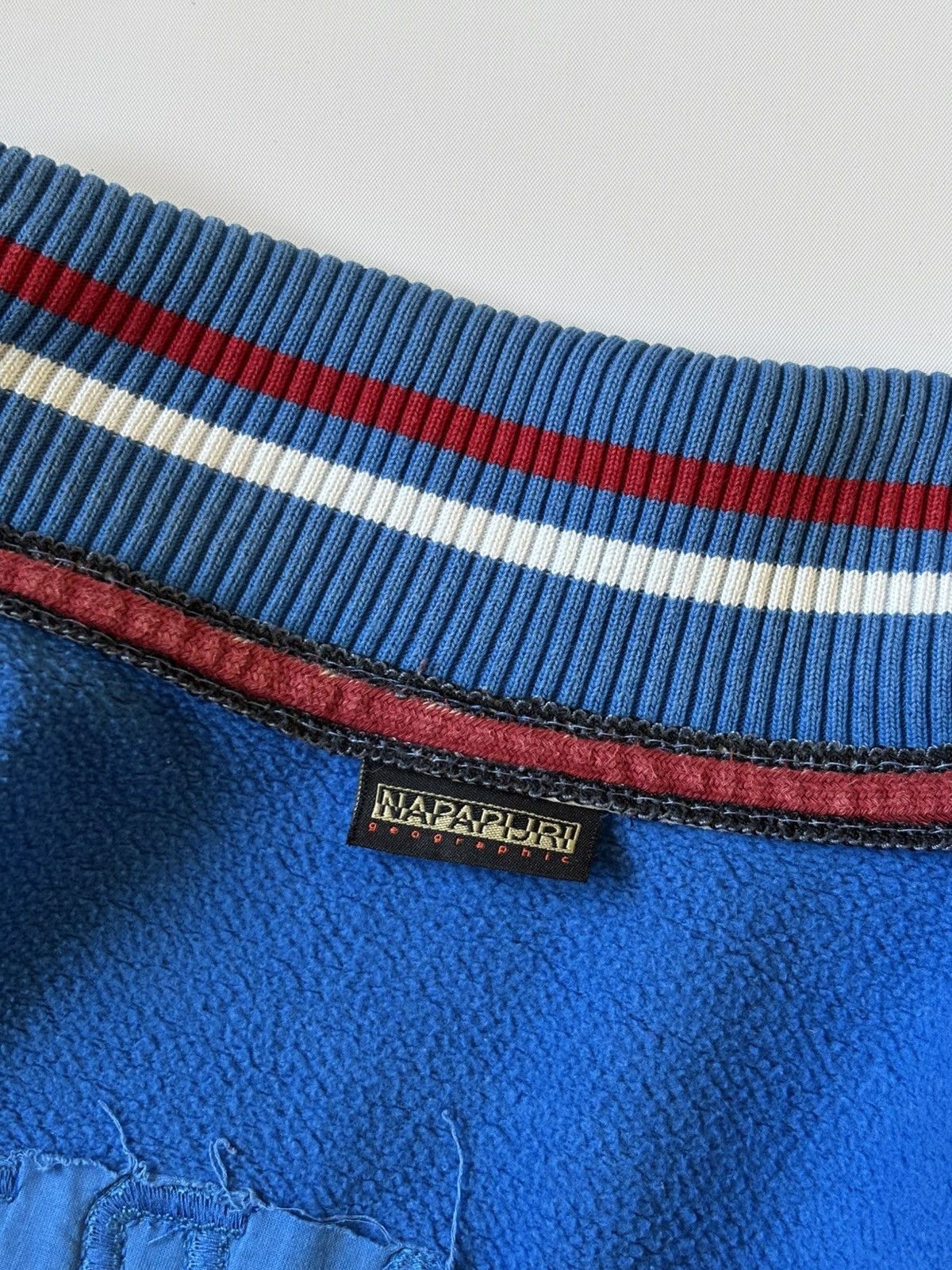 Napapijri × Vintage Napapijri Vintage Y2K Sweatshirt Zip Patch Rare Hype Size US M / EU 48-50 / 2 - 5 Thumbnail