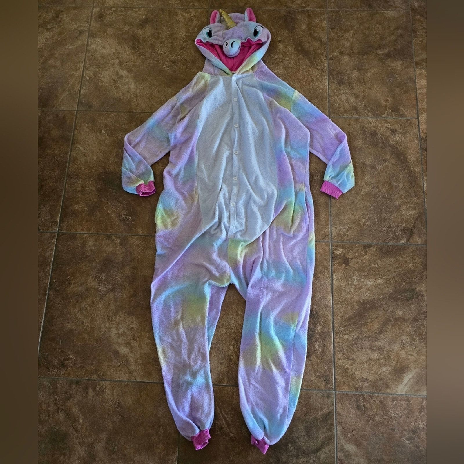 Other Multicolored Unicorn | SC | Pajama Onesie Size ONE SIZE - 1 Thumbnail