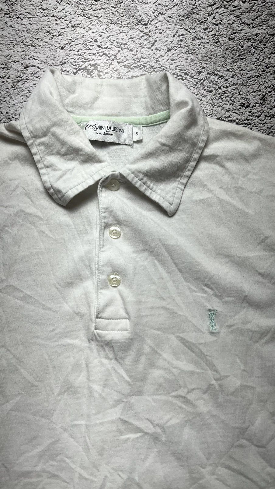 Yves Saint Laurent YSL Yves saint laurent polo shirt Size US S / EU 44-46 / 1 - 3 Thumbnail