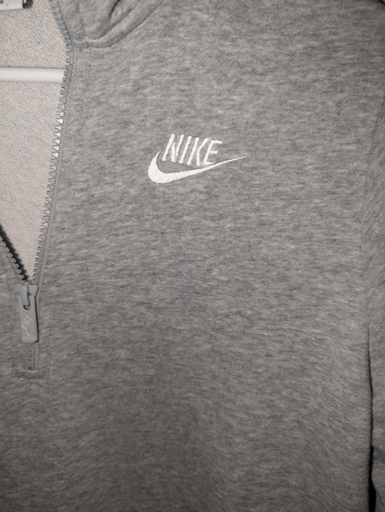 Nike Vintage Nike Women's Gray Quarter-Zip Sweatshirt Size XS Size XS / US 0-2 / IT 36-38 - 4 Thumbnail
