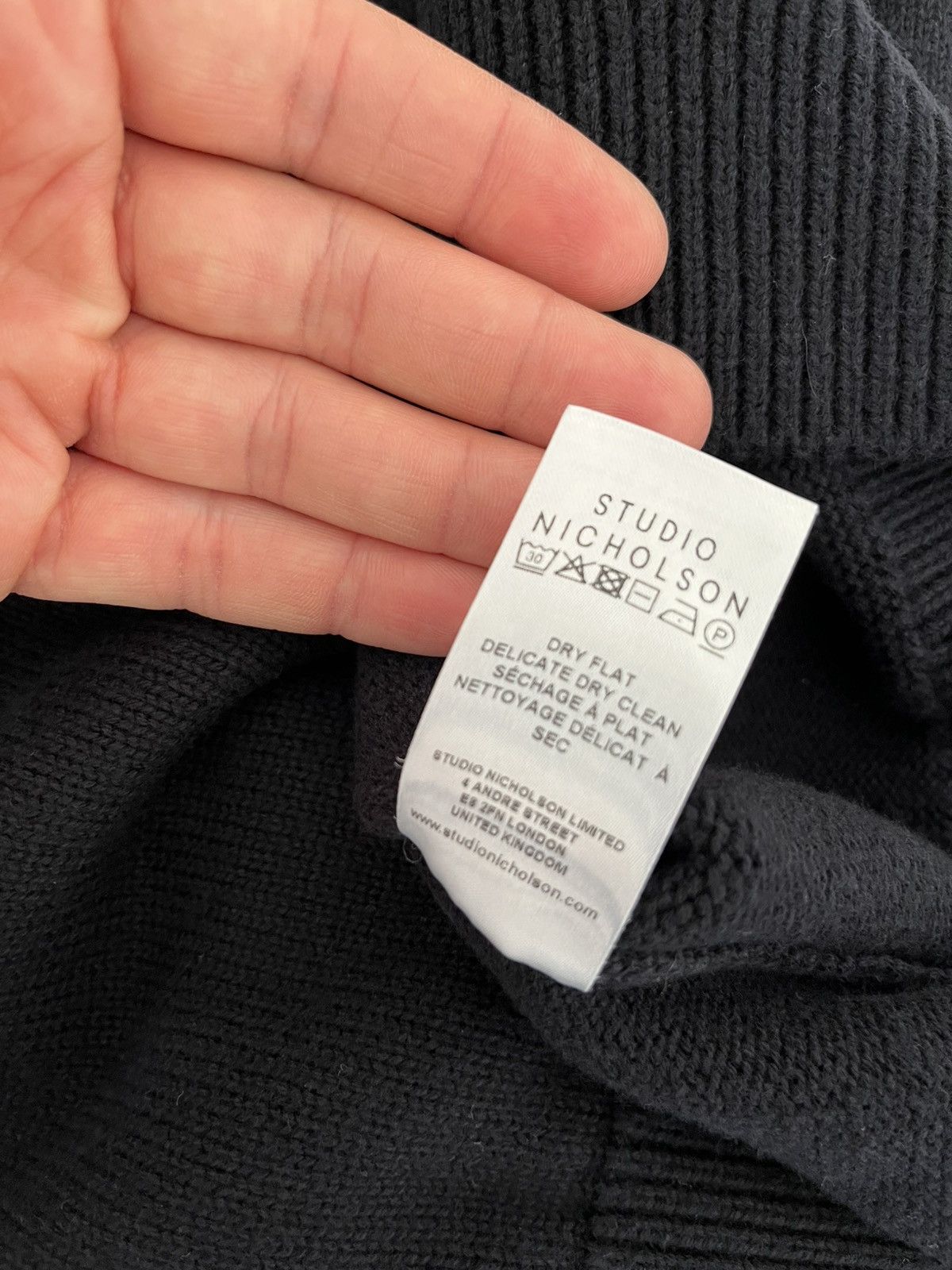 STUDIO NICHOLSON knitted vest