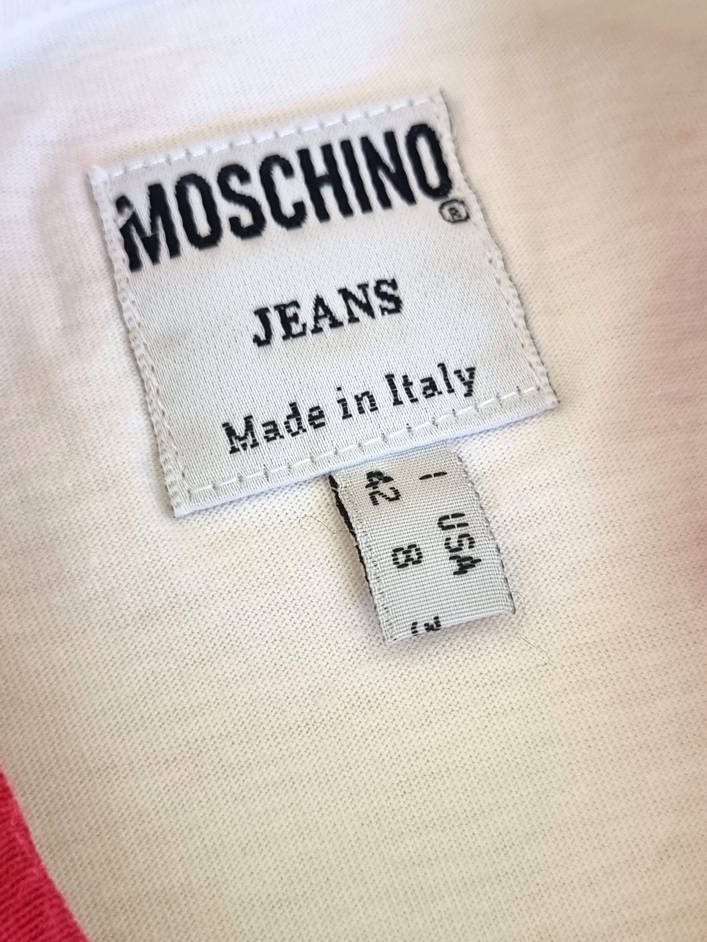 Moschino AUTH MOSCHINO VINTAGE Y2K 90S RETRO TEE SHIRT SUPERMARKET Size M / US 6-8 / IT 42-44 - 4 Thumbnail