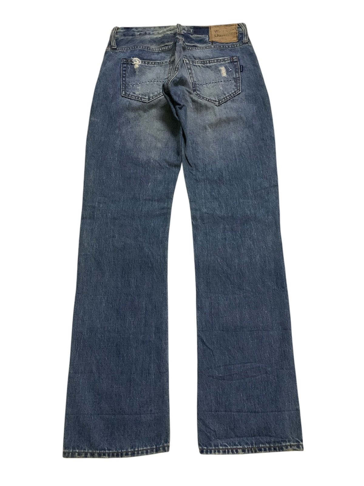 Japanese Brand Vintage Westwood Outfitters Boro Denim Size 29" - 4 Thumbnail