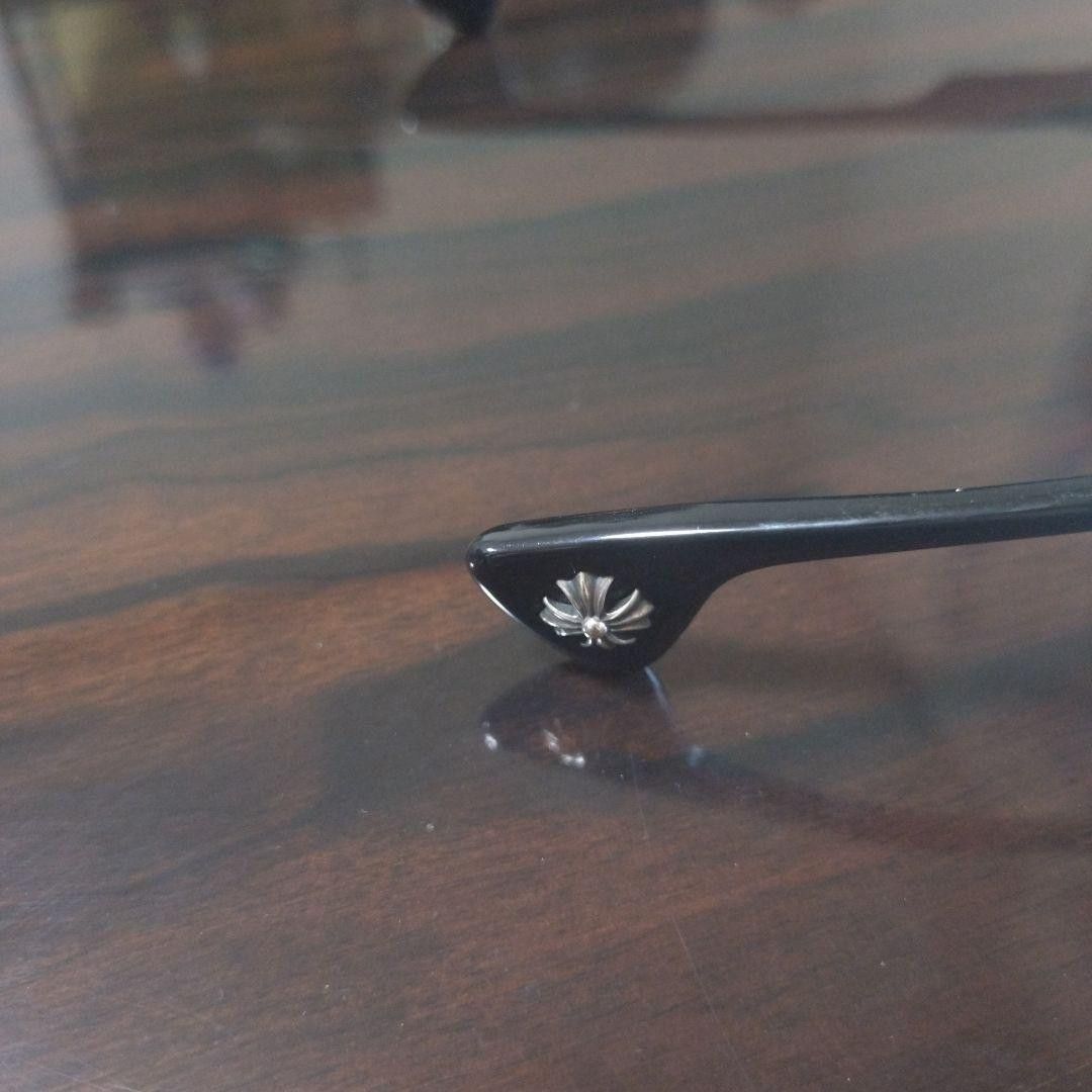 Chrome Hearts CHROME HEARTS DIXON YU-A Sunglasses Black Size ONE SIZE - 10 Thumbnail