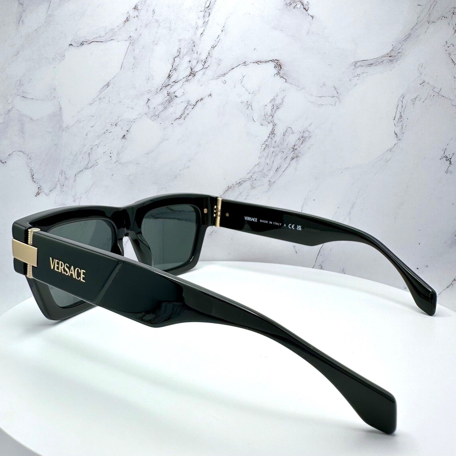 Versace VERSACE Sunglasses Black Gold Special Project Dwayne Wade Size ONE SIZE - 15 Thumbnail