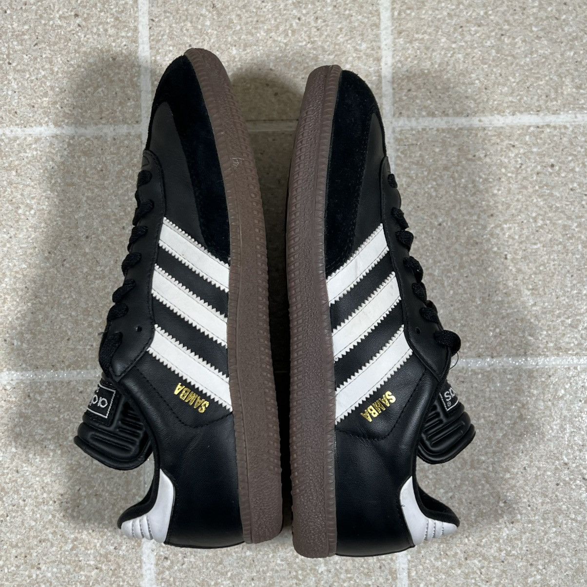 Adidas Adidas Samba OG Originals Shoes Black Gum Sole Women's Sz 8 Size US 8 / IT 38 - 7 Thumbnail
