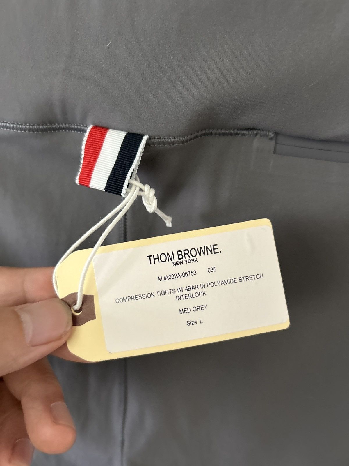 Thom Browne Thom Browne 4 Bar Compression Leggings (szL) Size US 32 / EU 48 - 4 Thumbnail