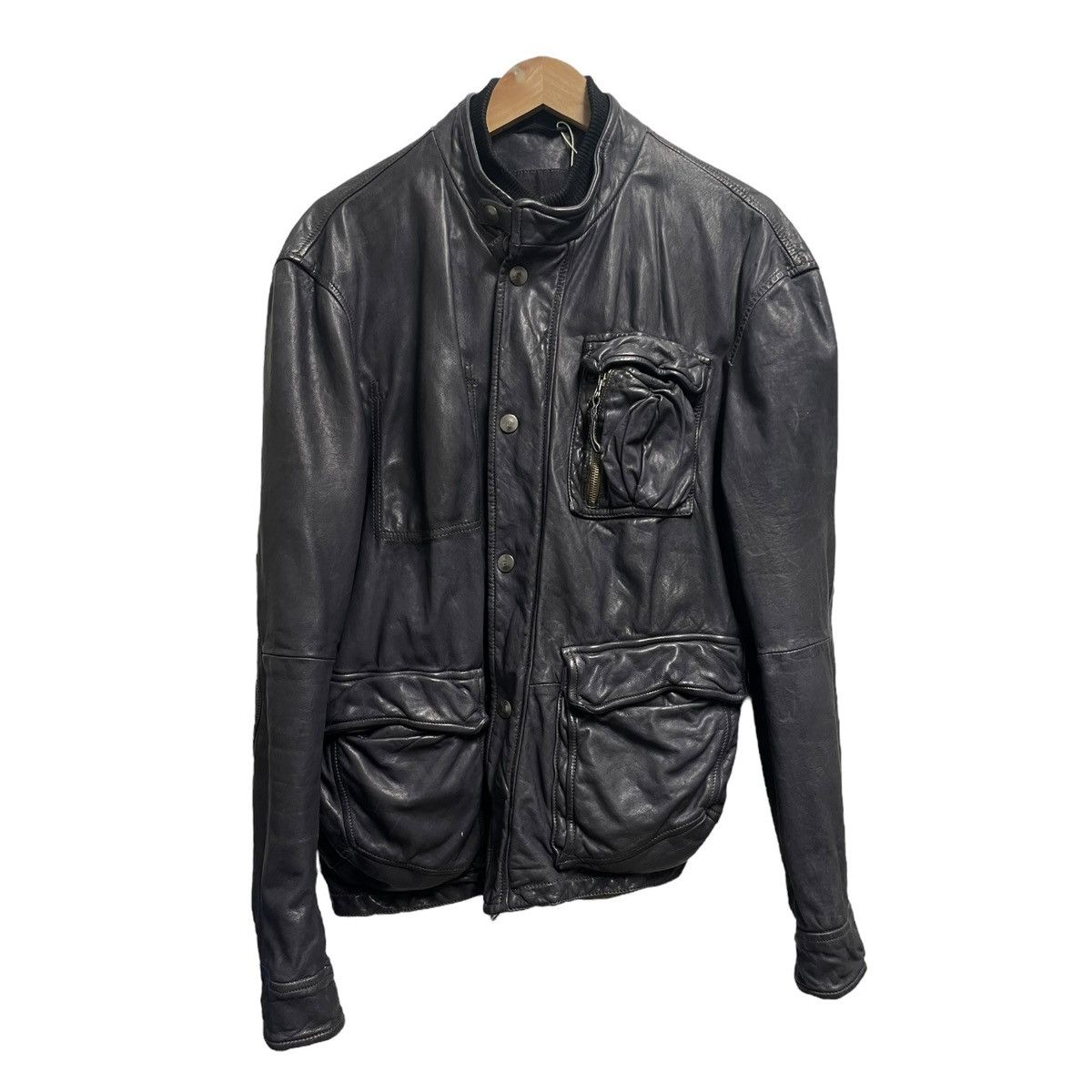 Dolce & Gabbana Docle&gabbana cargo leather jacket Size US L / EU 52-54 / 3 - 1 Thumbnail