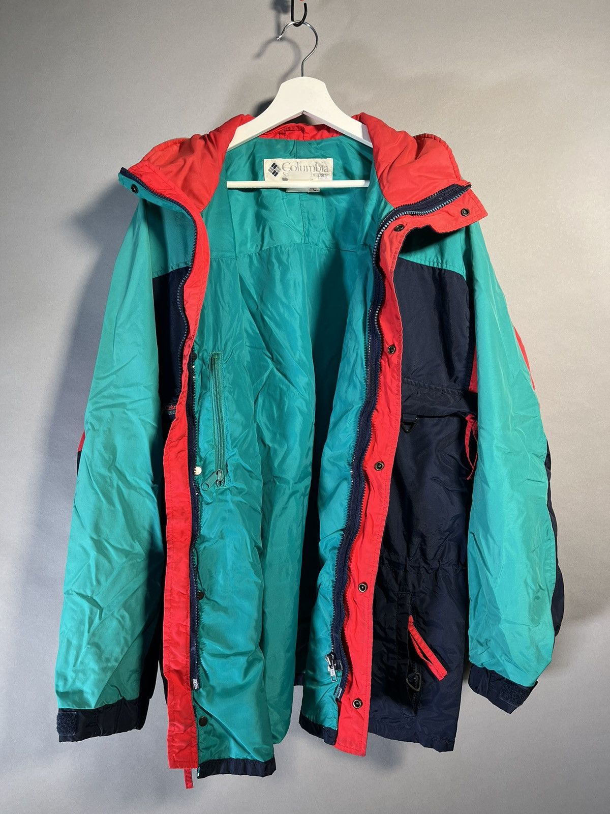 Columbia × Vintage Vintage Vaporwave Columbia Gizzmo Winter Jacket Size US L / EU 52-54 / 3 - 2 Thumbnail