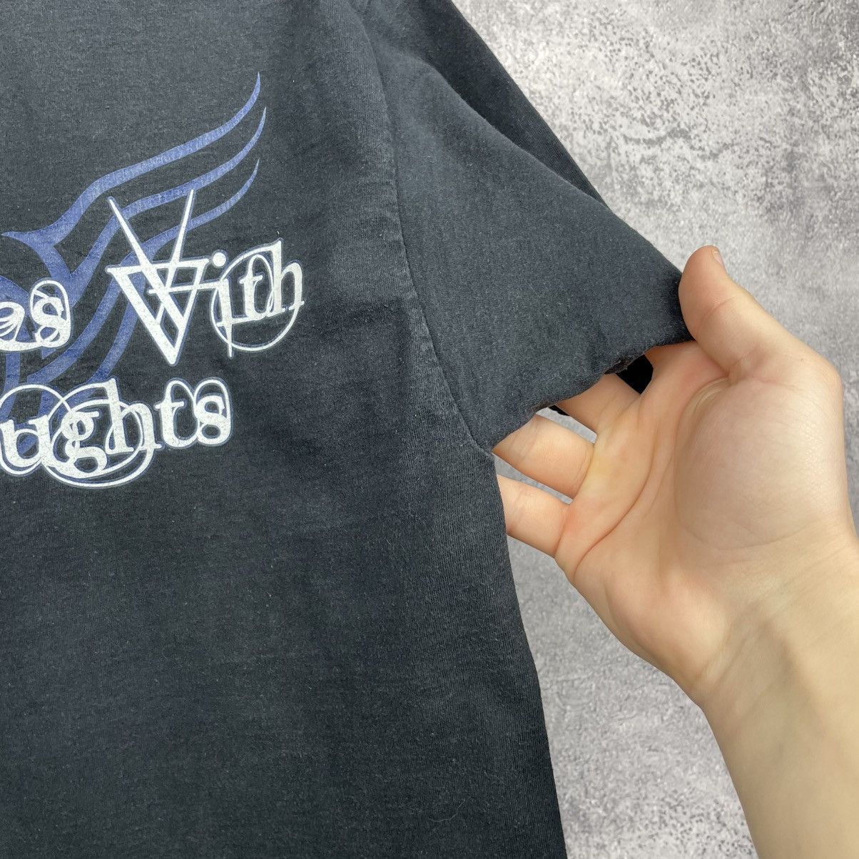 Band Tees Vintage Nightwish Once World Tour Rock Band T Shirt 2004 00s Size US M / EU 48-50 / 2 - 21 Thumbnail