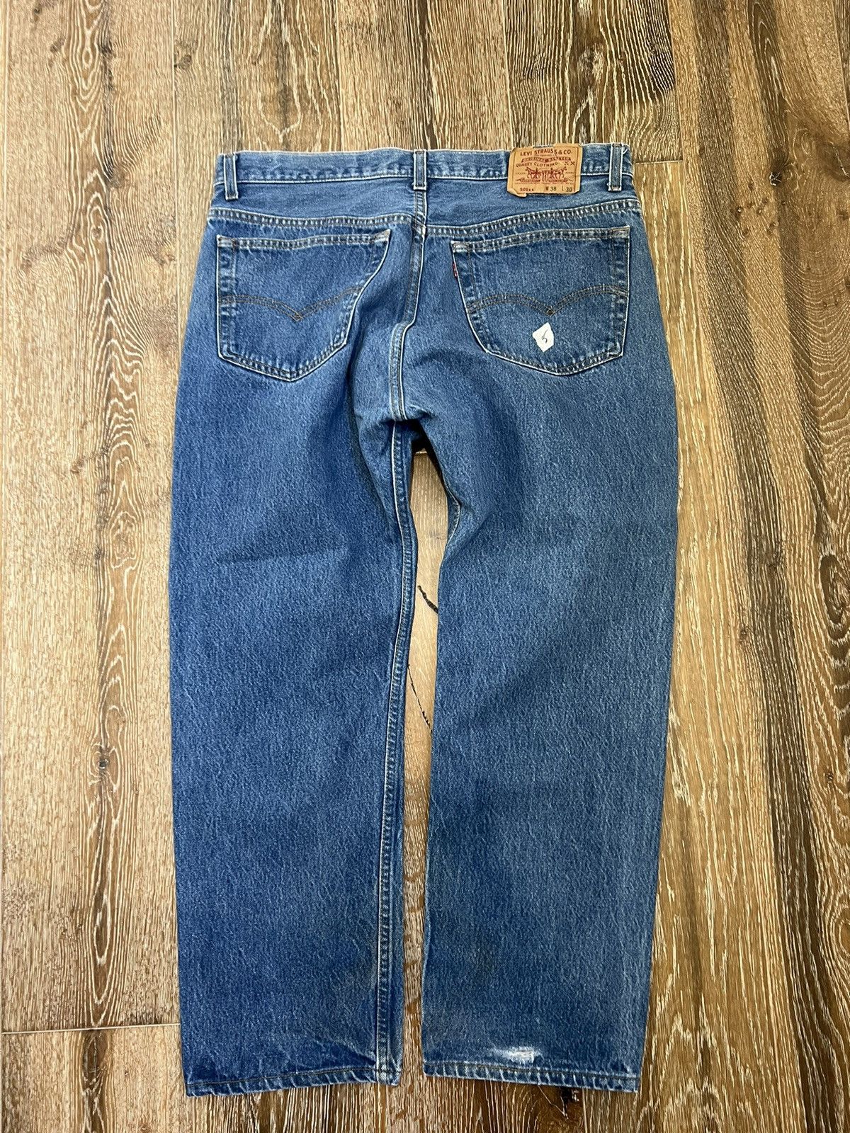 Levi's × Vintage Vintage levis 501 jeans Size US 36 / EU 52 - 2 Thumbnail