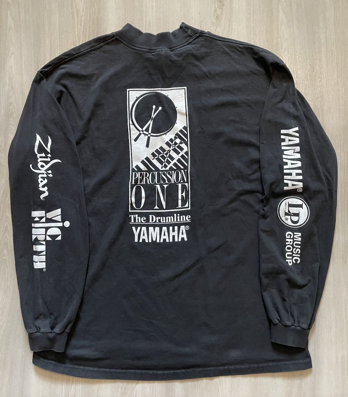 Vintage Vintage 90s Yamaha Instrument Promo Long Sleeve Shirt Sz XL Size US XL / EU 56 / 4 - 2 Thumbnail