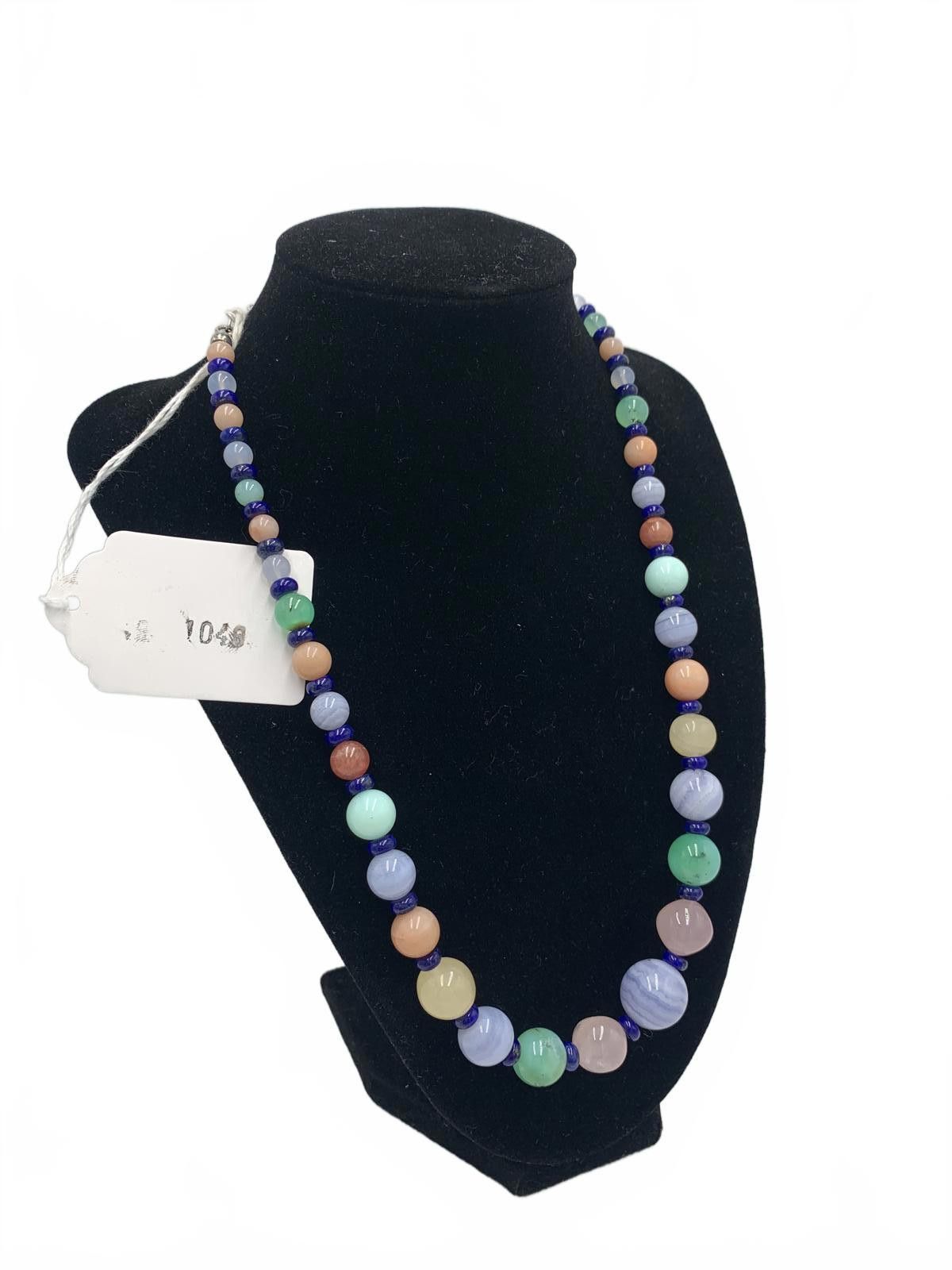 Other Jay King Agate, Quartz, Chalcedony, Lapis Lazuli Necklace Size ONE SIZE - 3 Thumbnail