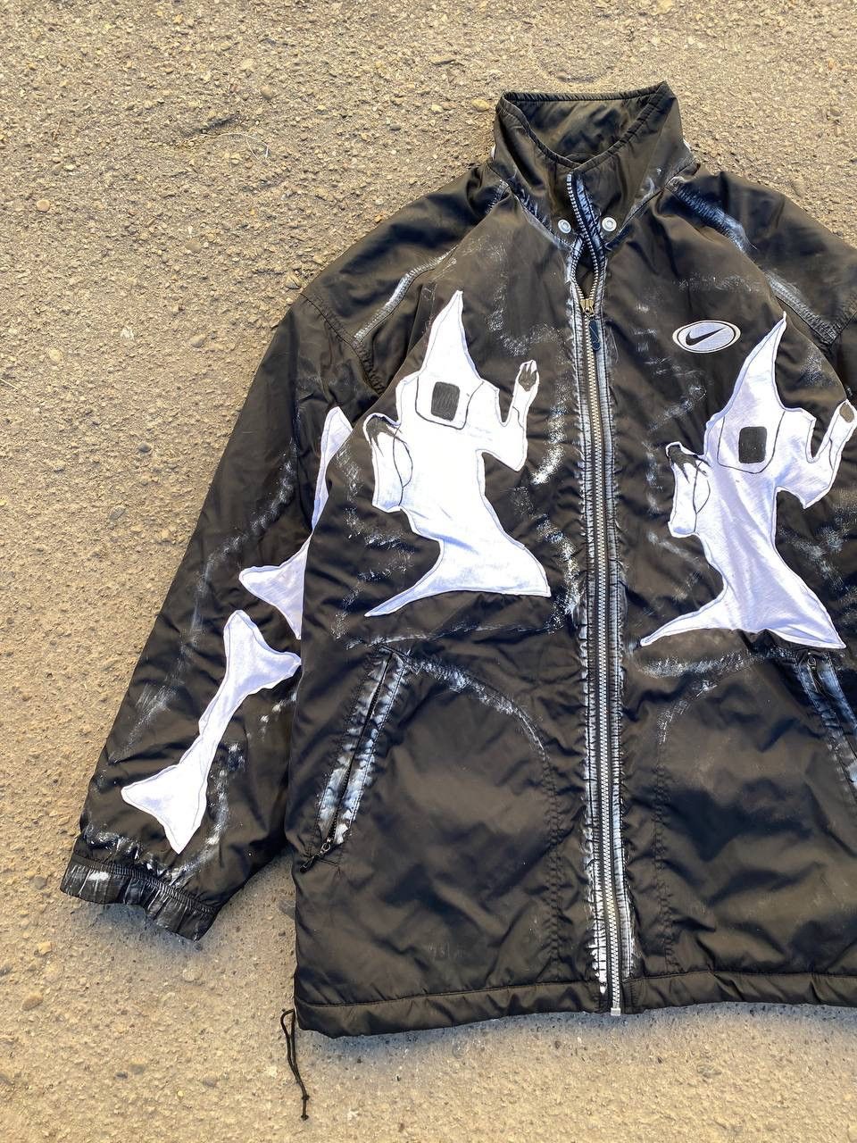 Nike Nike Custom Ghost distressed parka jacket Size US M / EU 48-50 / 2 - 2 Thumbnail