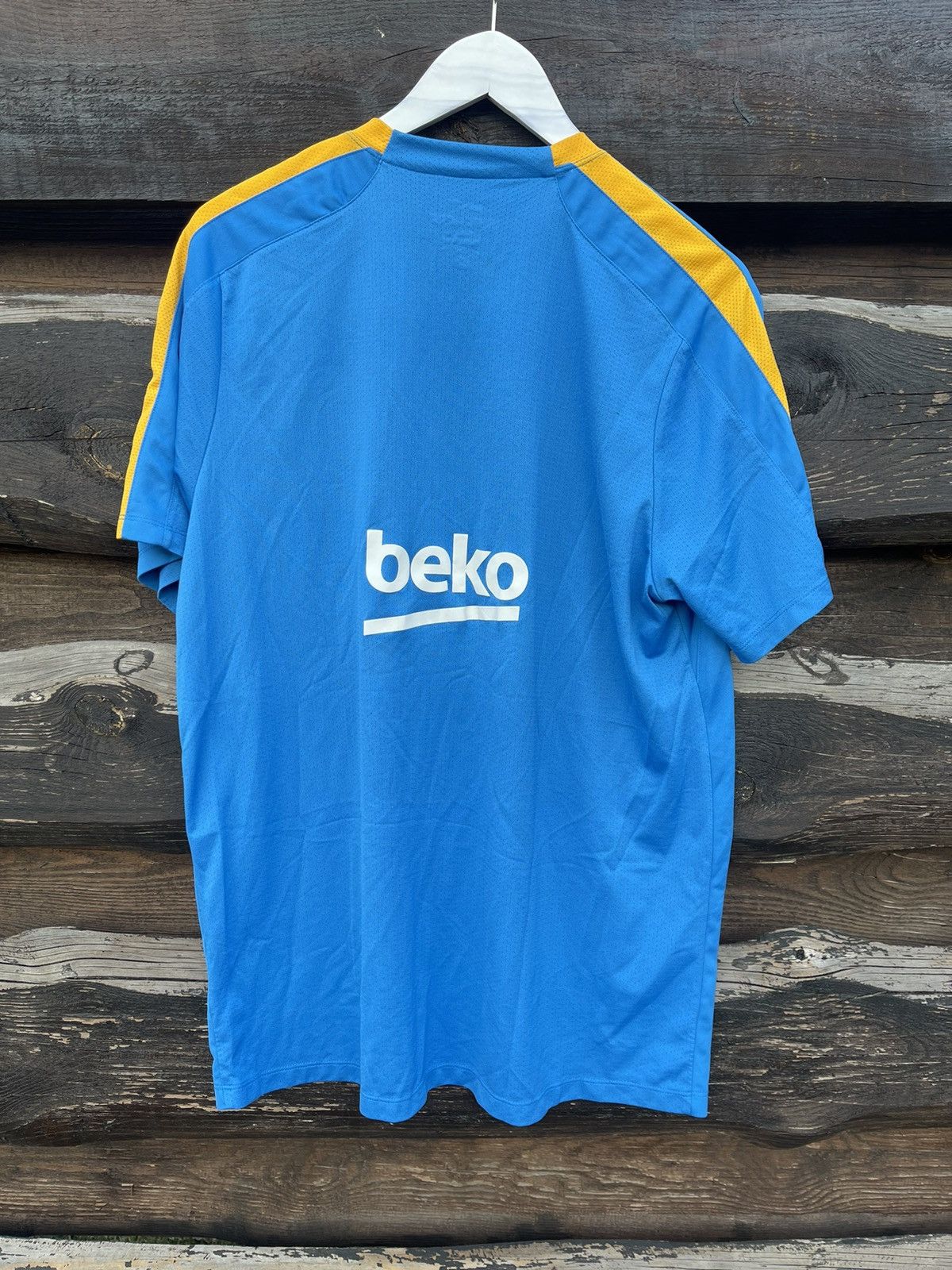 Nike 2015 Nike Barcelona blue soccer jersey Size US XL / EU 56 / 4 - 7 Thumbnail