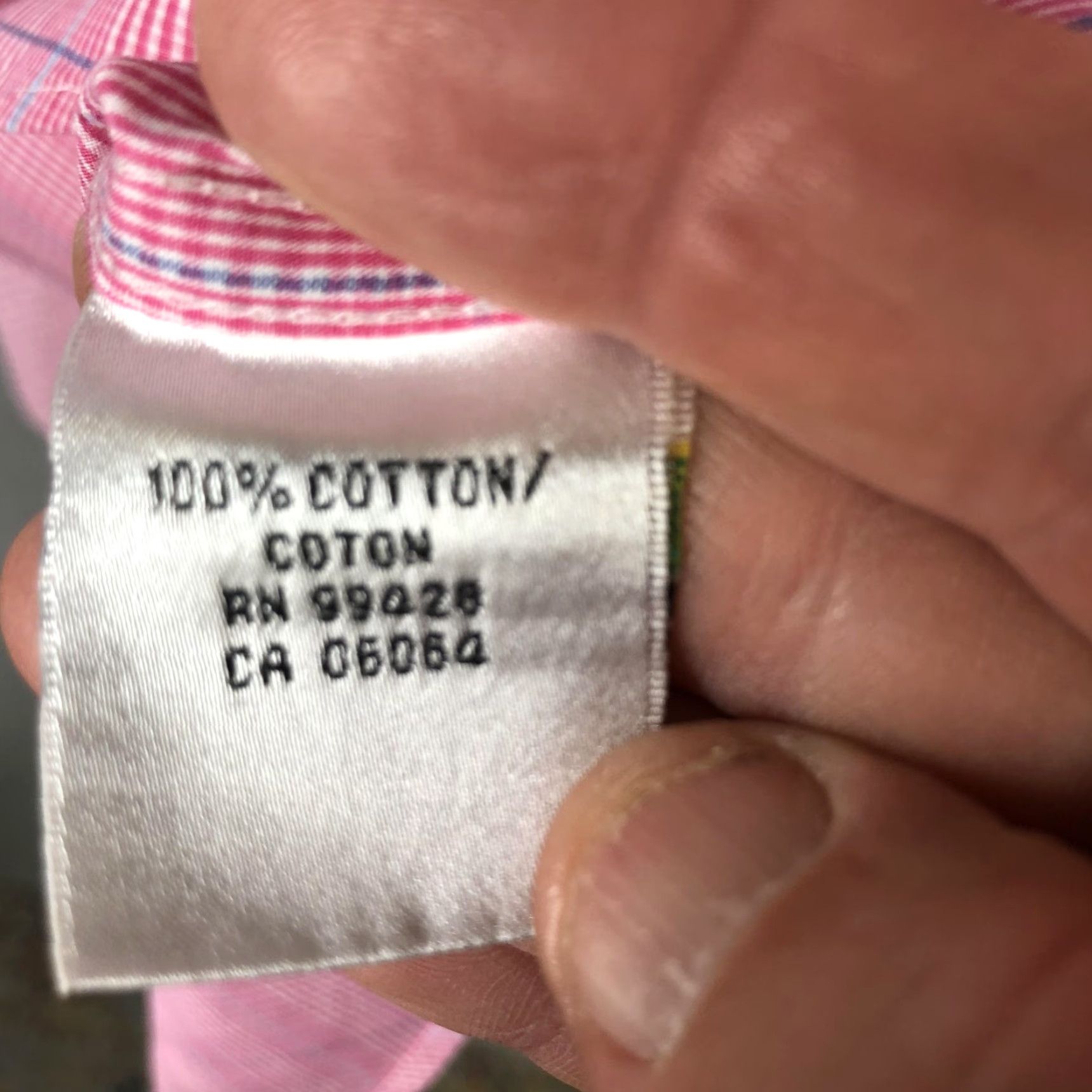 BUGATCHI Bugatchi Uomo Shirt Mens 15 34/35 Pink Blue Check Plaid Dress Button Front Shirt Size 40R - 7 Thumbnail