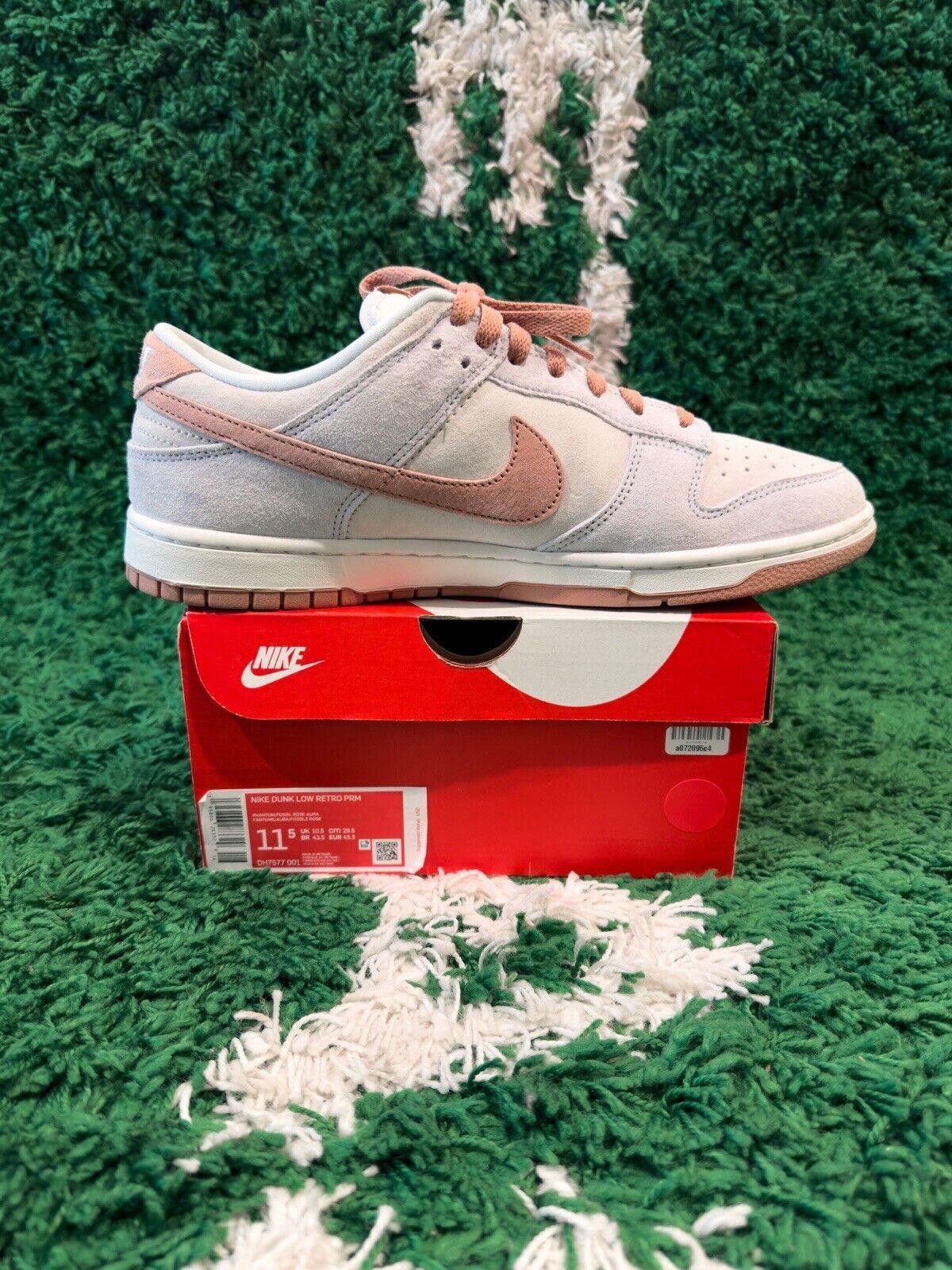 Nike Nike Dunk Low Retro Fossil Rose Size 11.5 Size US 11.5 / EU 44-45 - 6 Thumbnail