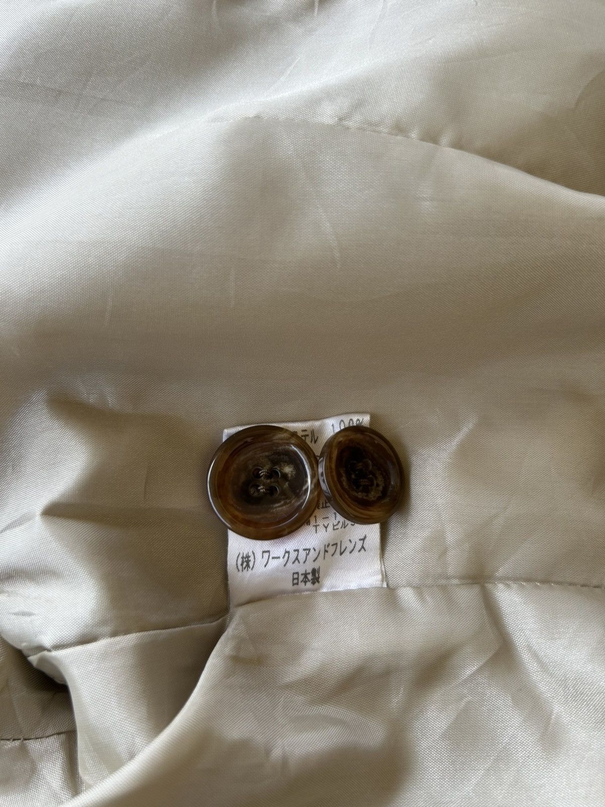 Y's × Yohji Yamamoto WXYZ WorkShop Blazer Jacket Size S / US 4 / IT 40 - 10 Thumbnail