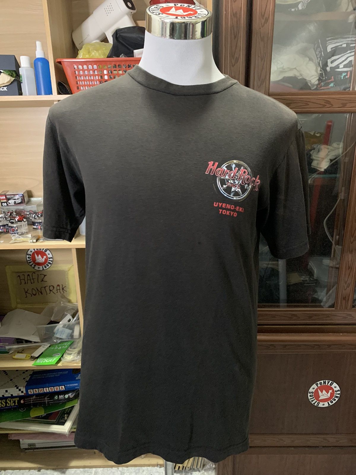 Hard Rock Cafe × Vintage Combo Hard Rock Tokyo Big Motorcycle Discolouration Size US S / EU 44-46 / 1 - 3 Thumbnail