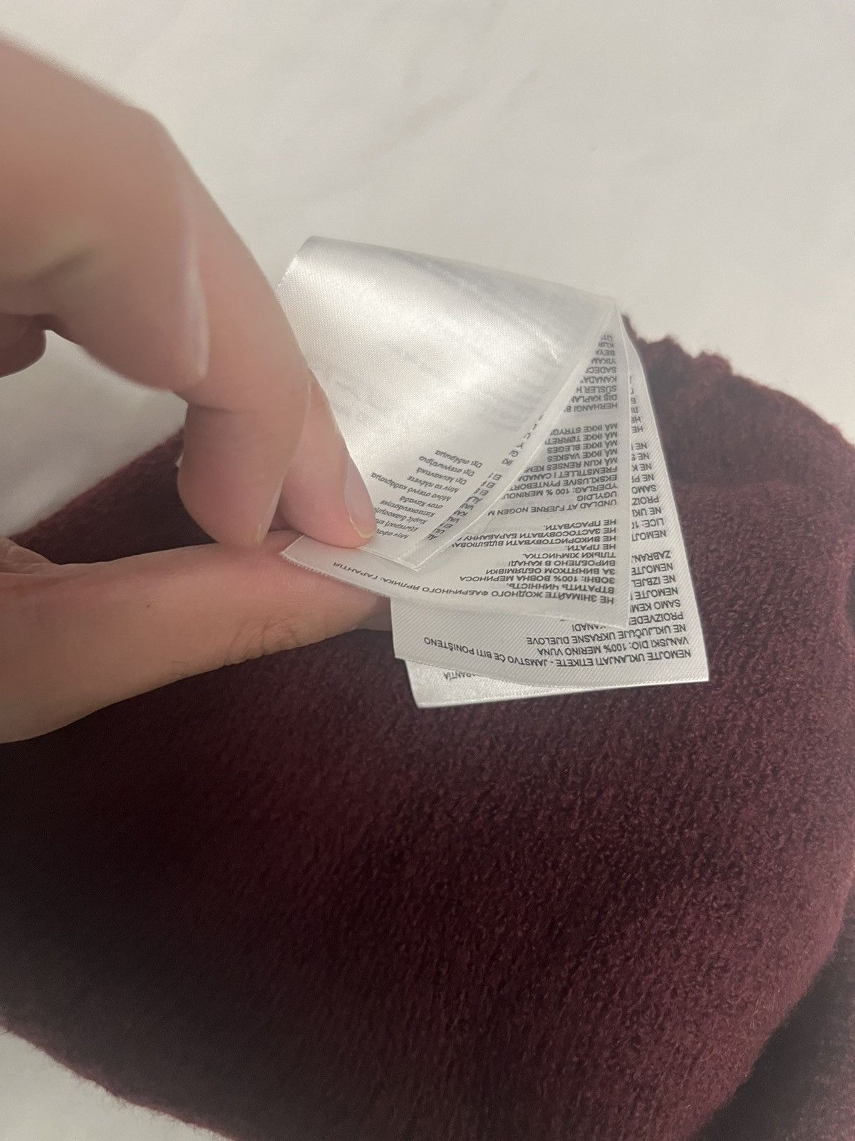 Canada Goose Maroon Canada Goose Beanie Size ONE SIZE - 3 Thumbnail