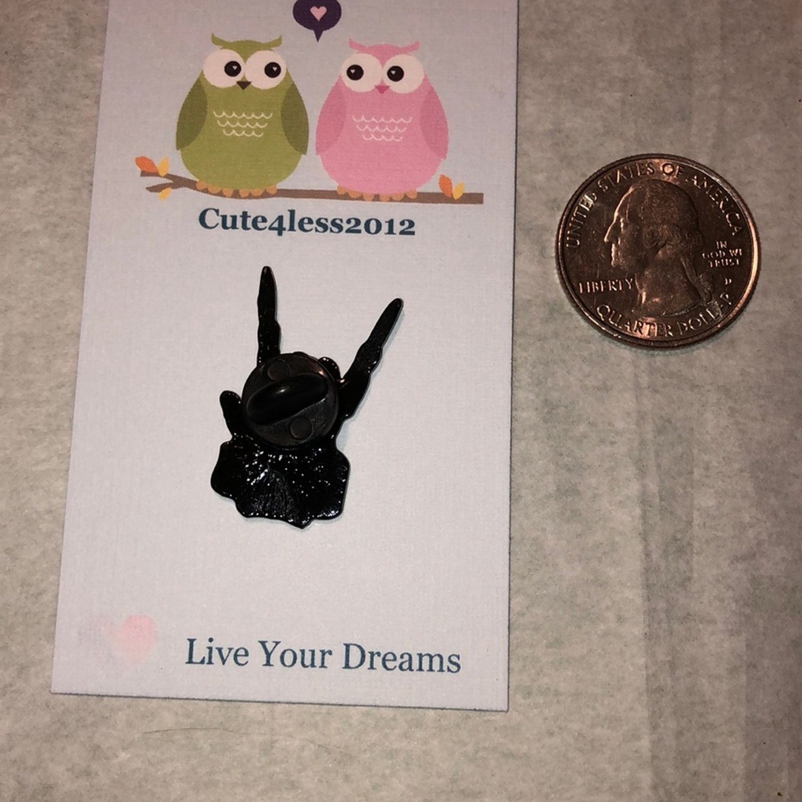 Other Dream On Rock On Pin Brooch Halloween Size ONE SIZE - 2 Thumbnail