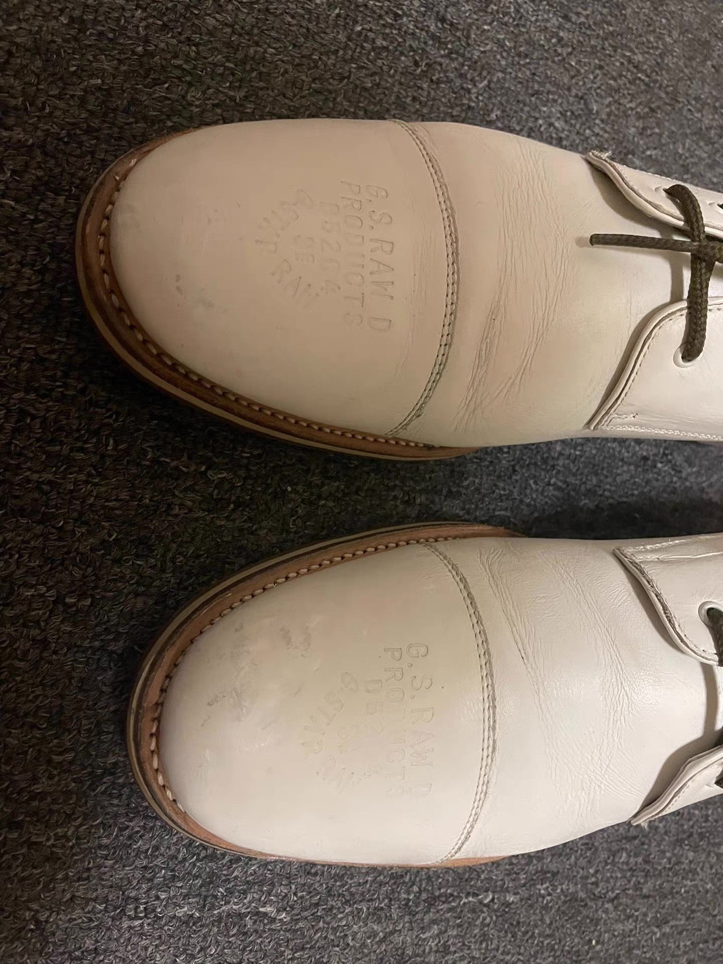 G-Star G-Star Raw white derby leather shoes Q4 Size US 10 / EU 43 - 4 Thumbnail