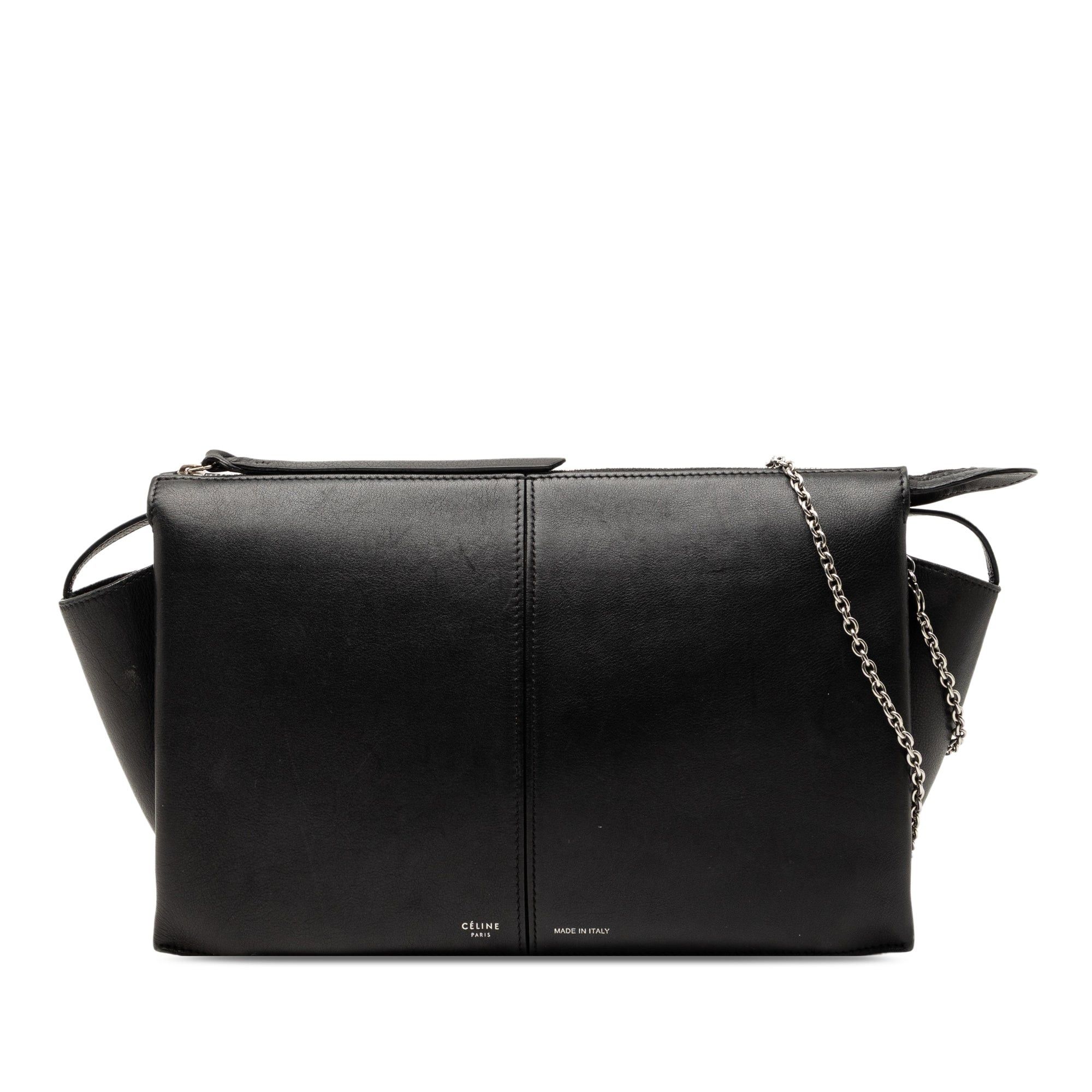 Celine Trifold Leather Clutch On Chain Size ONE SIZE - 1 Thumbnail