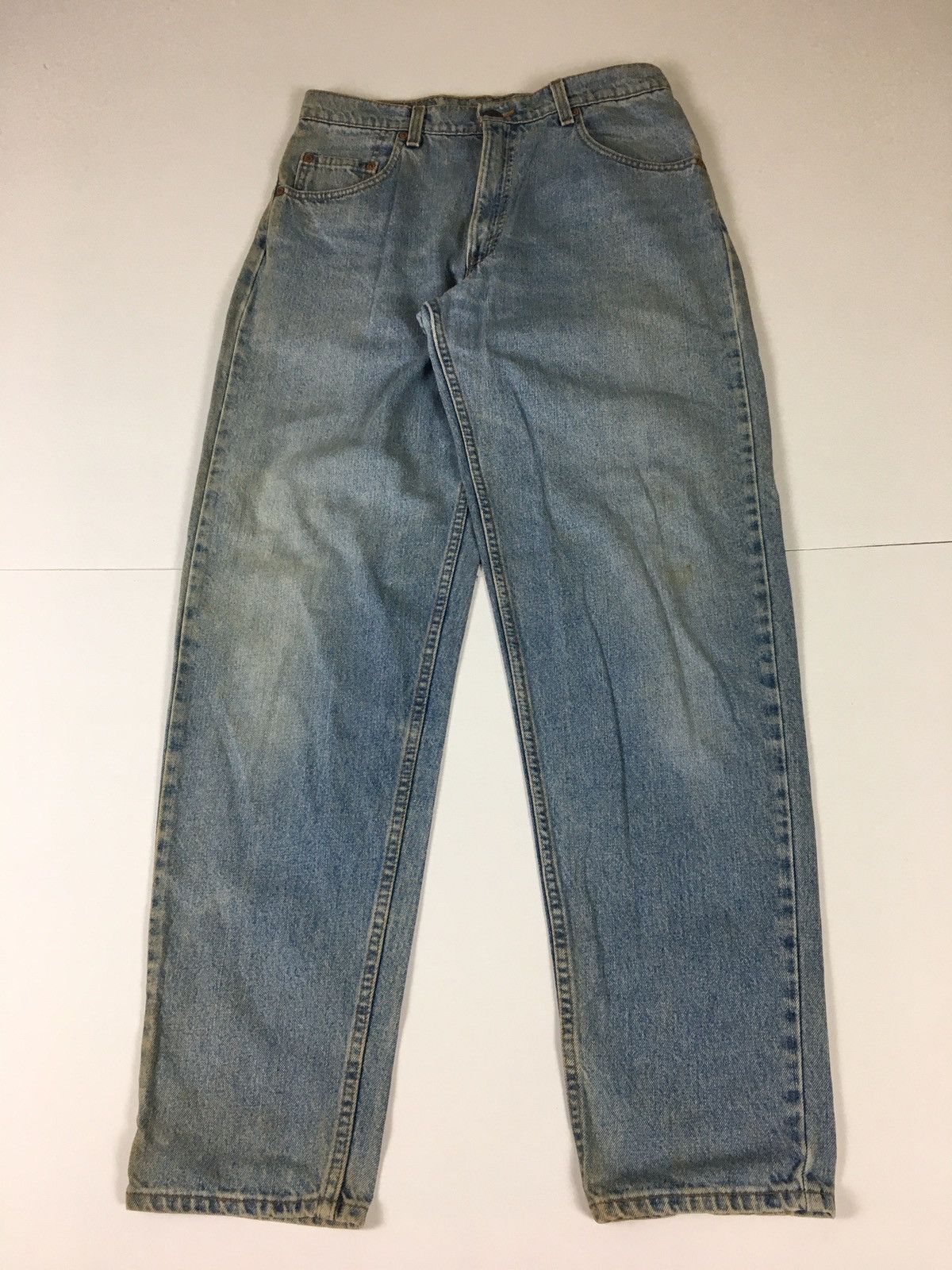 Levi's Vintage Clothing Vintage 90s Levi’s 560 Loose Fit Tapered Leg Size US 34 / EU 50 - 1 Thumbnail