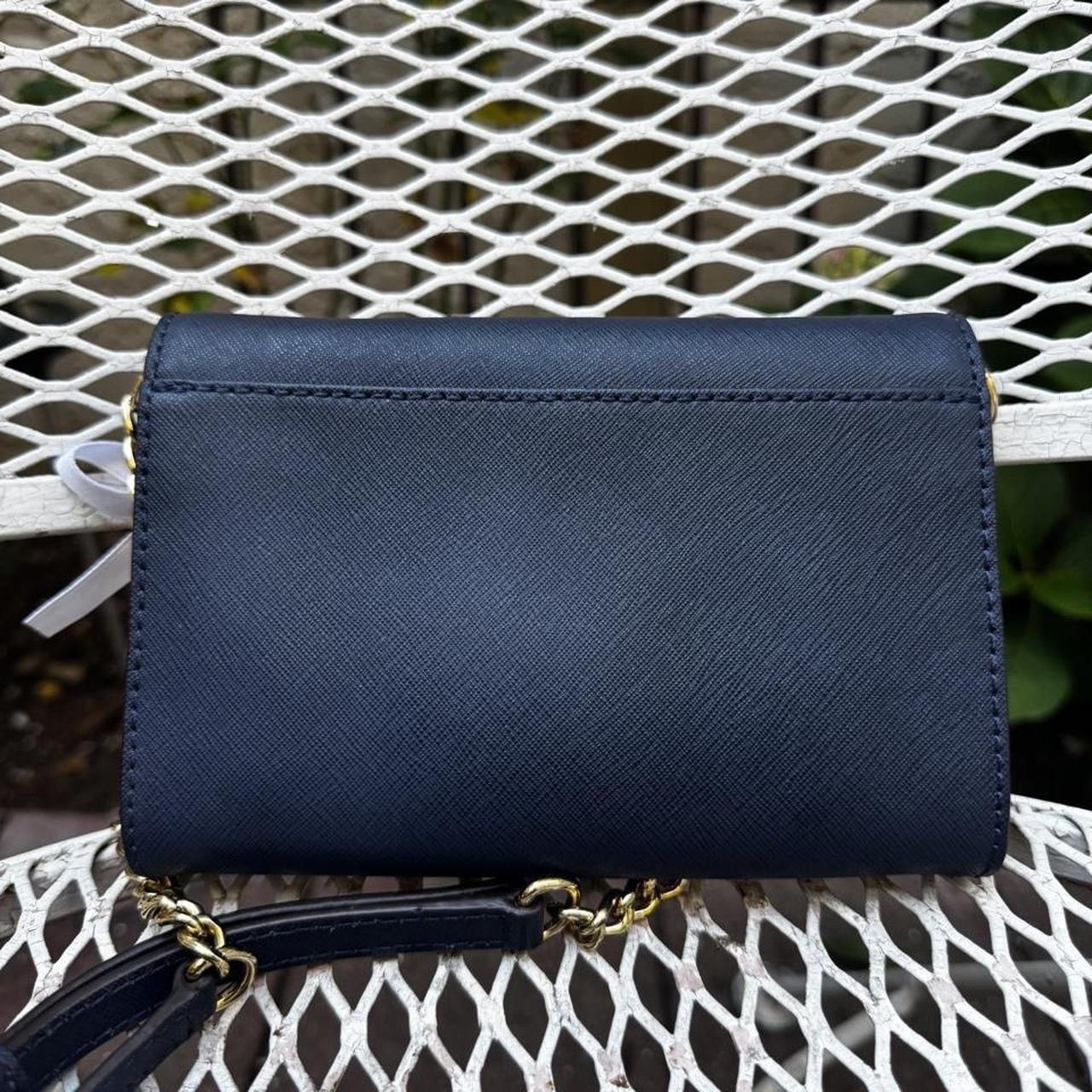 Michael Kors Navy & Gold Michael Kors Mini Crossbody Size ONE SIZE - 6 Thumbnail