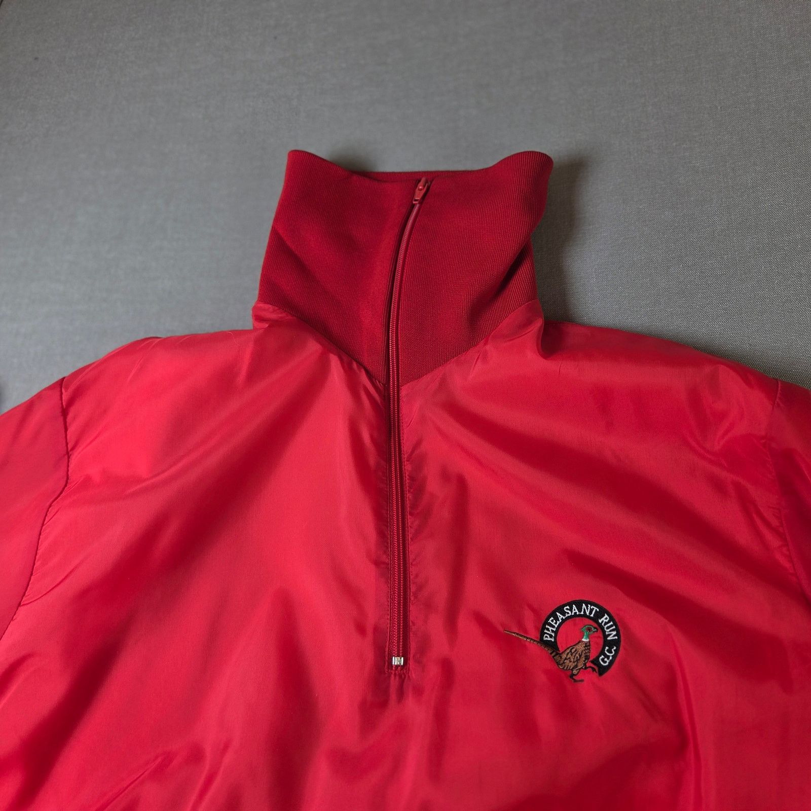 Vintage Pheasant Run 1/4 Zip Vintage Windbreaker Large Golf Club Size US L / EU 52-54 / 3 - 7 Thumbnail