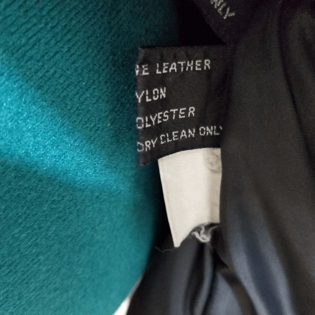 Vintage Verducci buttoned neck long leather jacket sz M 226 Size M / US 6-8 / IT 42-44 - 7 Thumbnail
