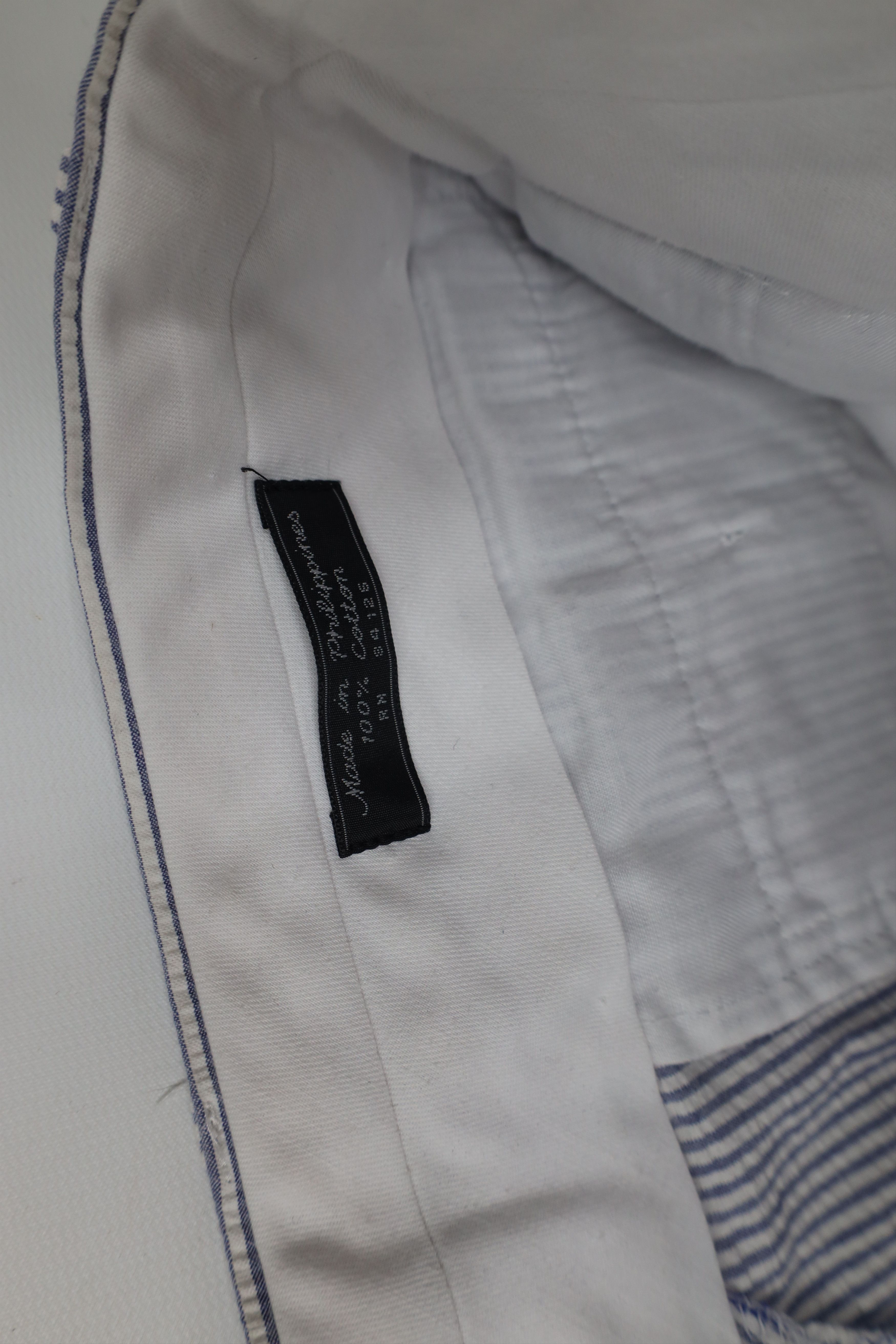 Vintage Vintage 90s Streetwear Seersucker Wide Leg Chino Pants Size US 32 / EU 48 - 9 Thumbnail