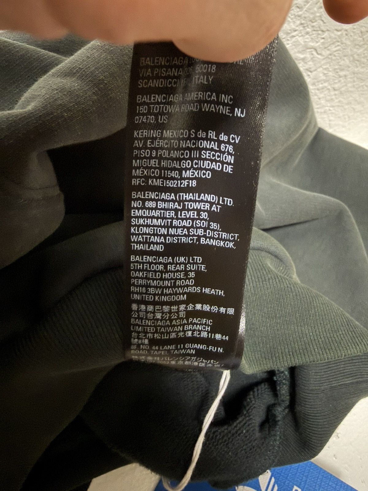 Adidas × Balenciaga $1450 Retail Balenciaga x Adidas Hoodie WITH TAGS Size US L / EU 52-54 / 3 - 8 Thumbnail