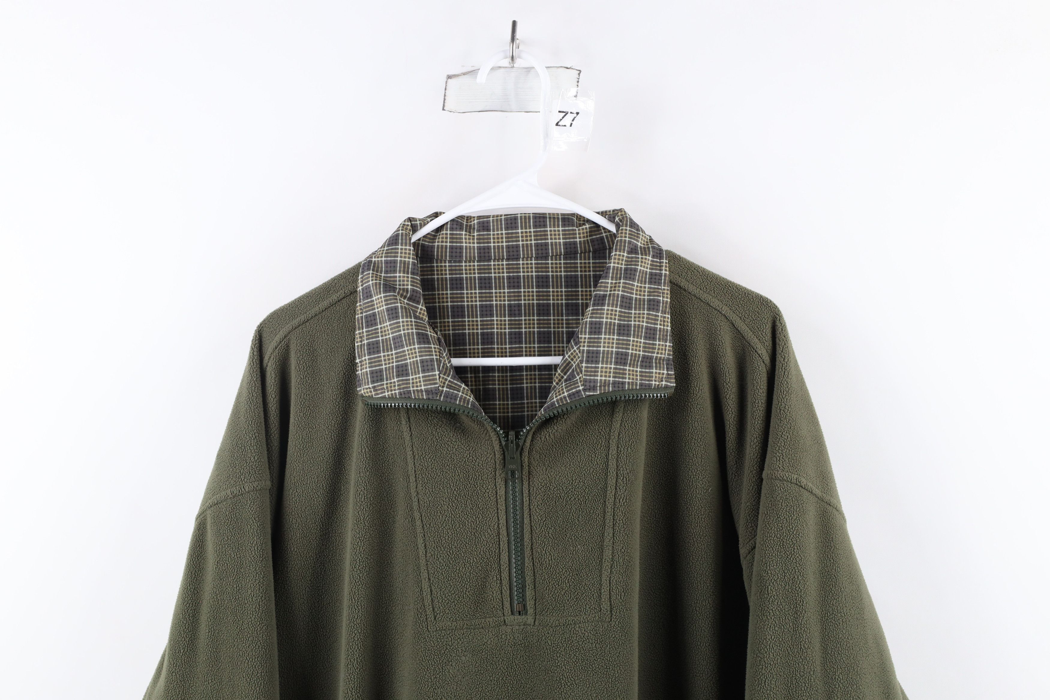 Vintage Vintage 90s Streetwear Reversible Half Zip Pullover Jacket Size US L / EU 52-54 / 3 - 2 Thumbnail