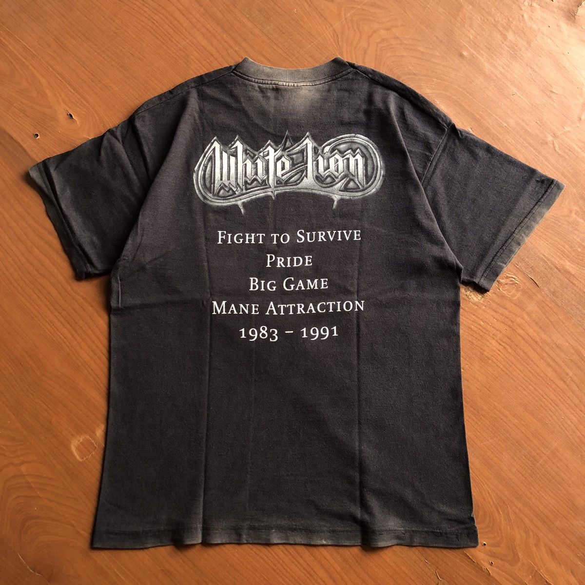 Band Tees × Vintage Vintage Band Shirt White Lion ScreenStars 80s-90s Size US M / EU 48-50 / 2 - 4 Thumbnail