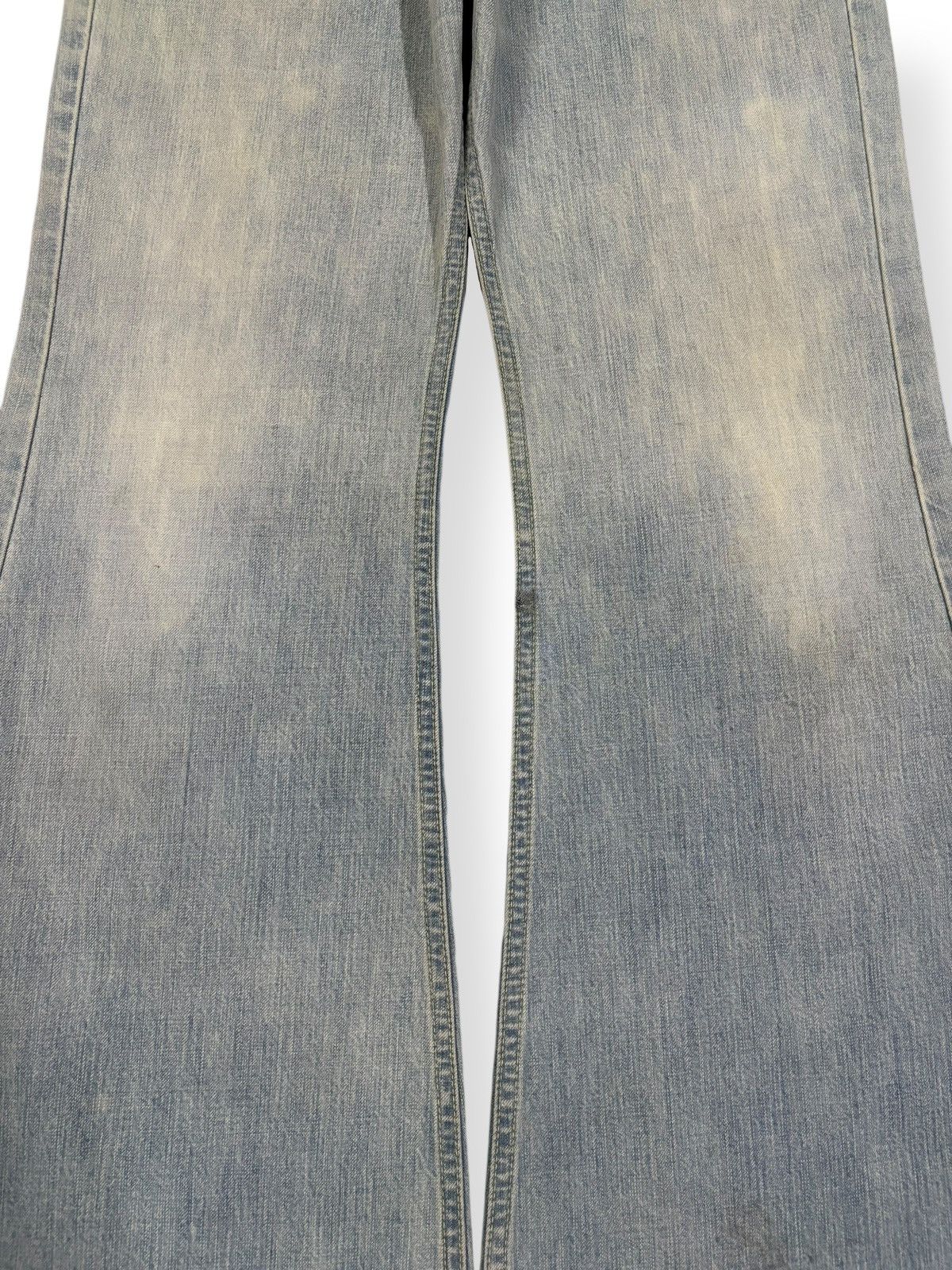 Kapital Kountry Kapital Okabellbo Buckle Back Flare Bell Bottom Jeans Size US 28 / EU 44 - 4 Thumbnail