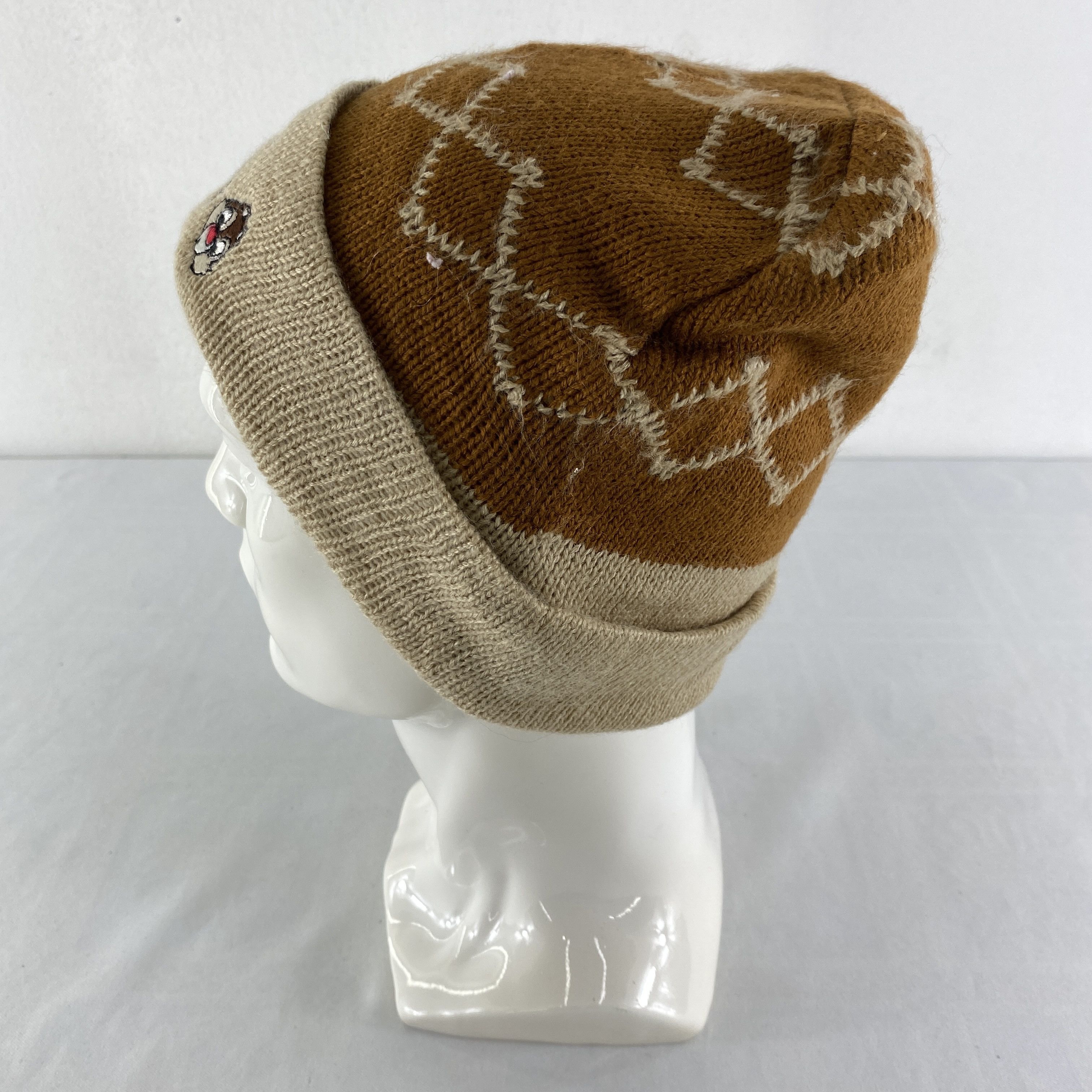 Japanese Brand Chip and Dale Snow Cap Hat Beanie -BN620 Size ONE SIZE - 2 Thumbnail